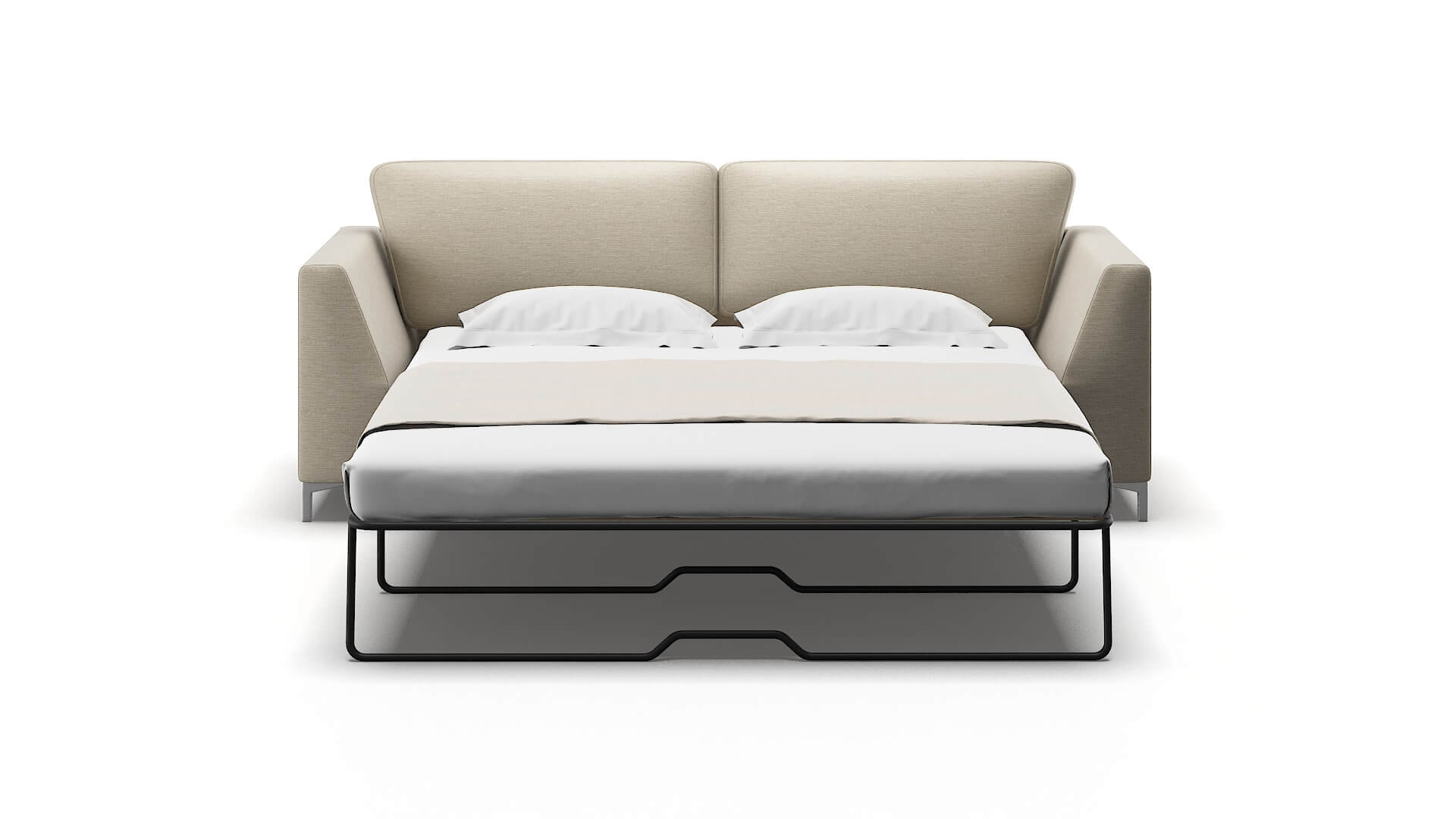 Royal Avenger Pumice Sofa Sleeper Espresso legs 1