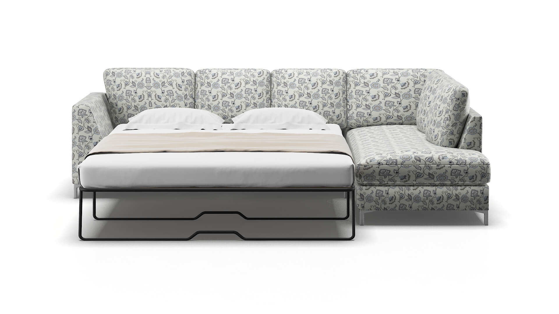 Royal Avignon Sky Panel Sleeper Espresso legs 1