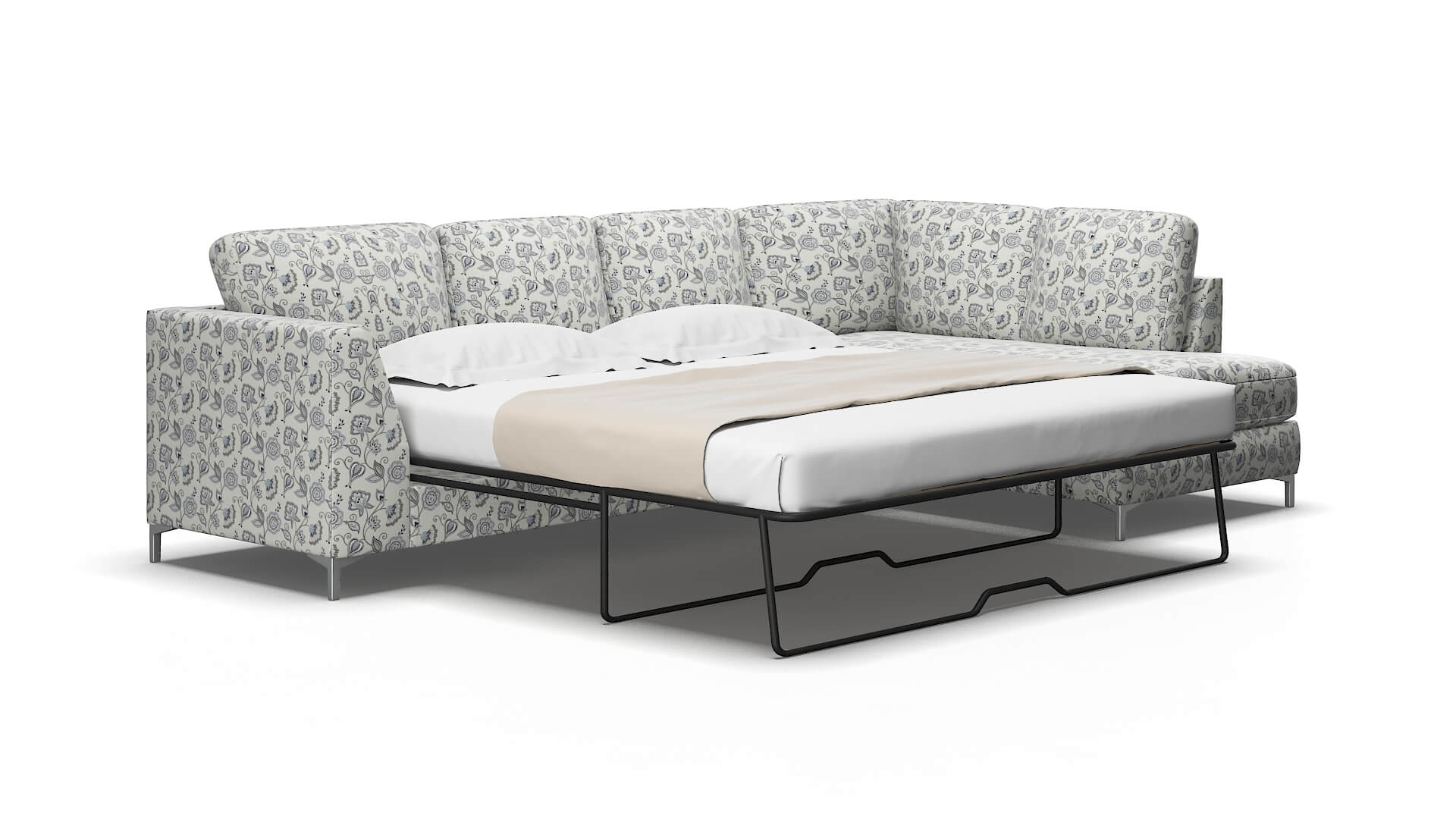 Royal Avignon Sky Panel Sleeper Espresso legs 2