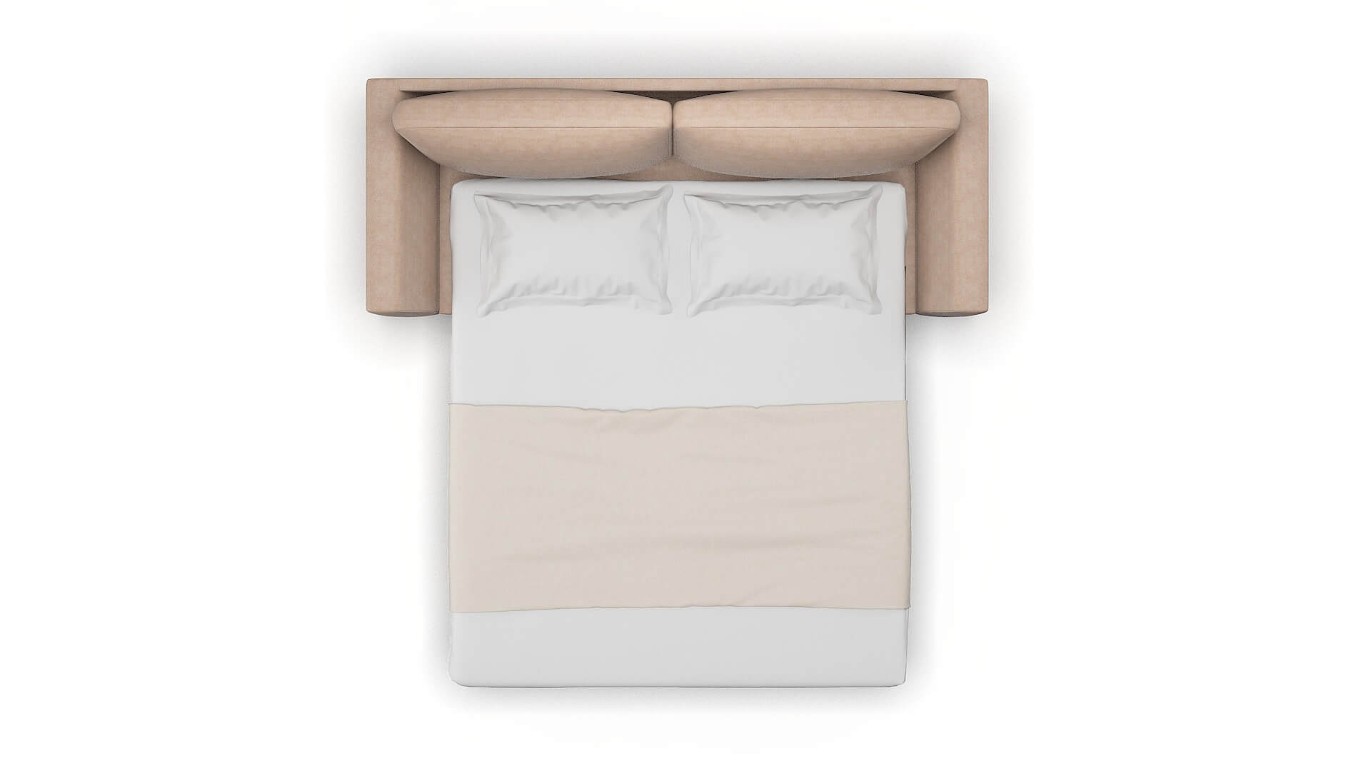 Royal Bella Pewter Sofa Sleeper Espresso legs 3