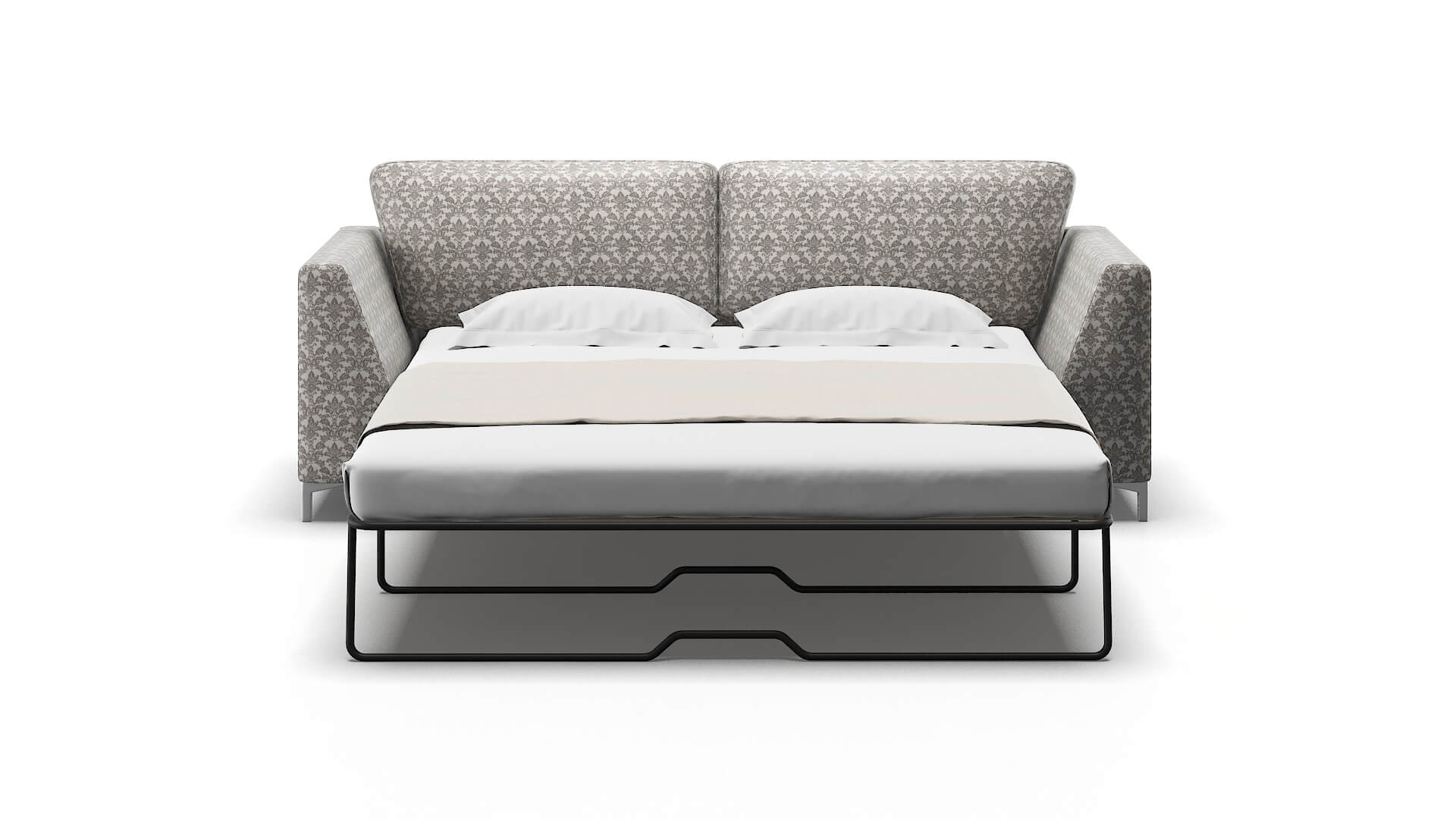 Royal Bergamo Dove Sofa Sleeper Espresso legs 1