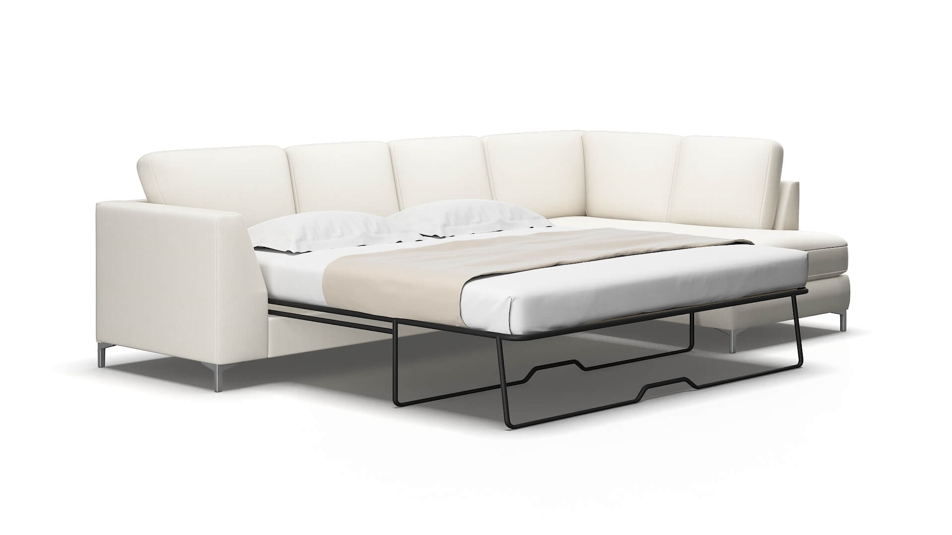 Royal Chance Bone Panel Sleeper Espresso legs 2