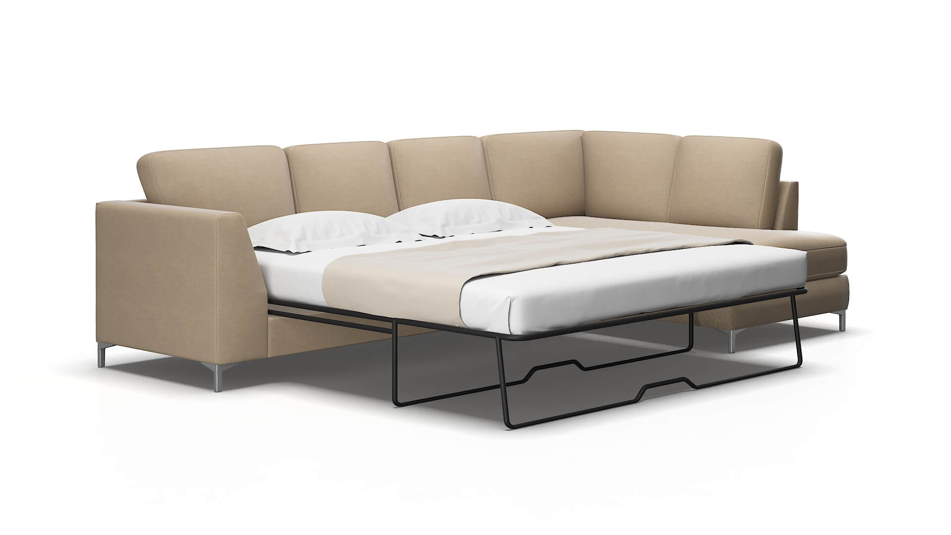 Royal Chance Platinum Panel Sleeper Espresso legs 2