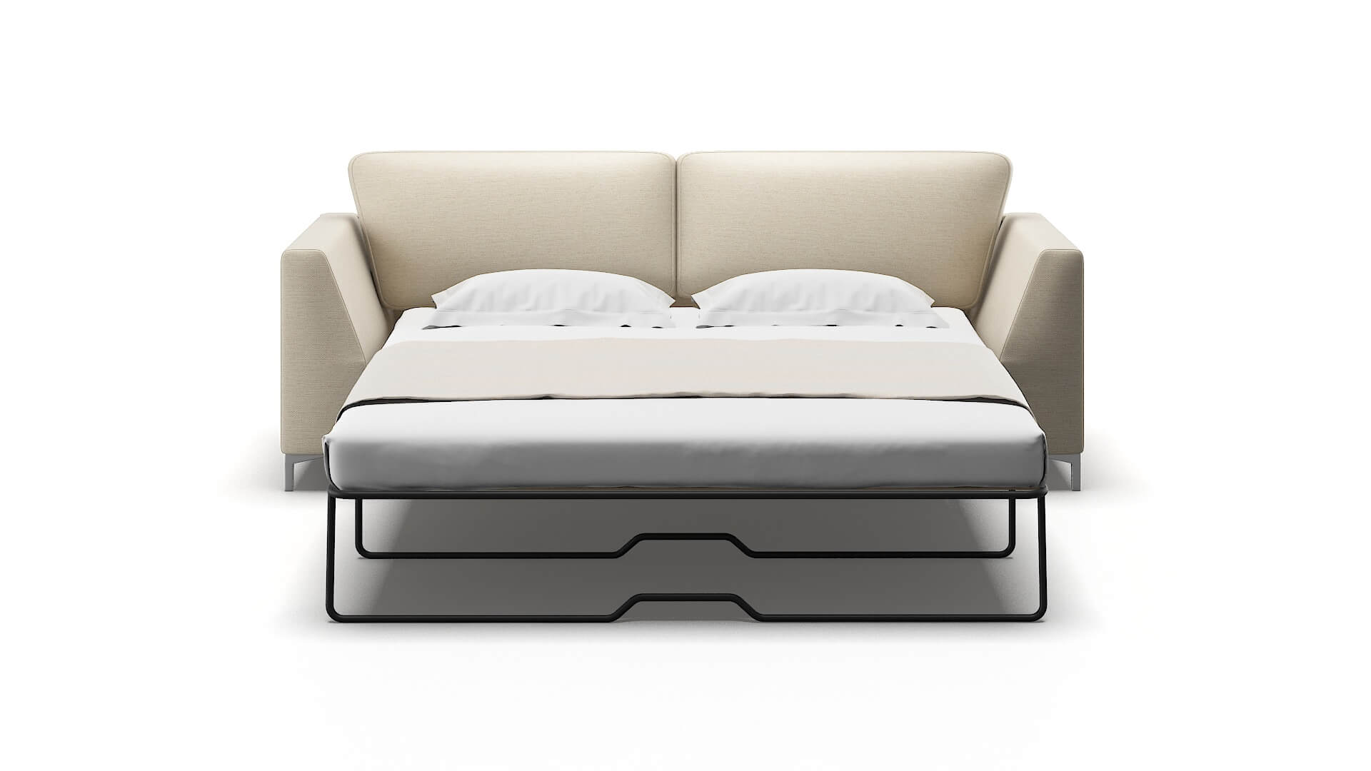 Royal Chance Sand Sofa Sleeper Espresso legs 1