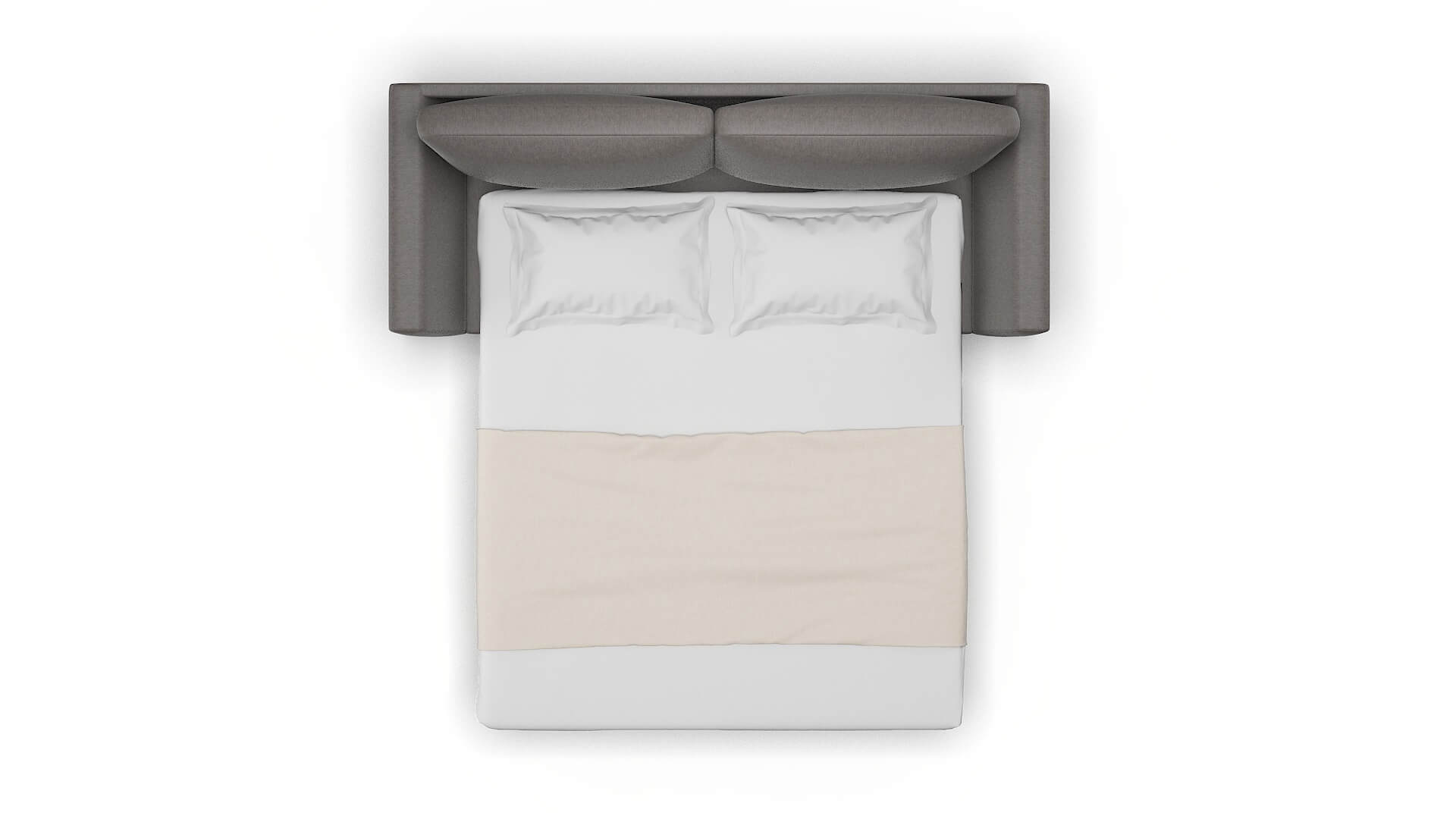 Royal Cosmo Charcoal Sofa Sleeper Espresso legs 3