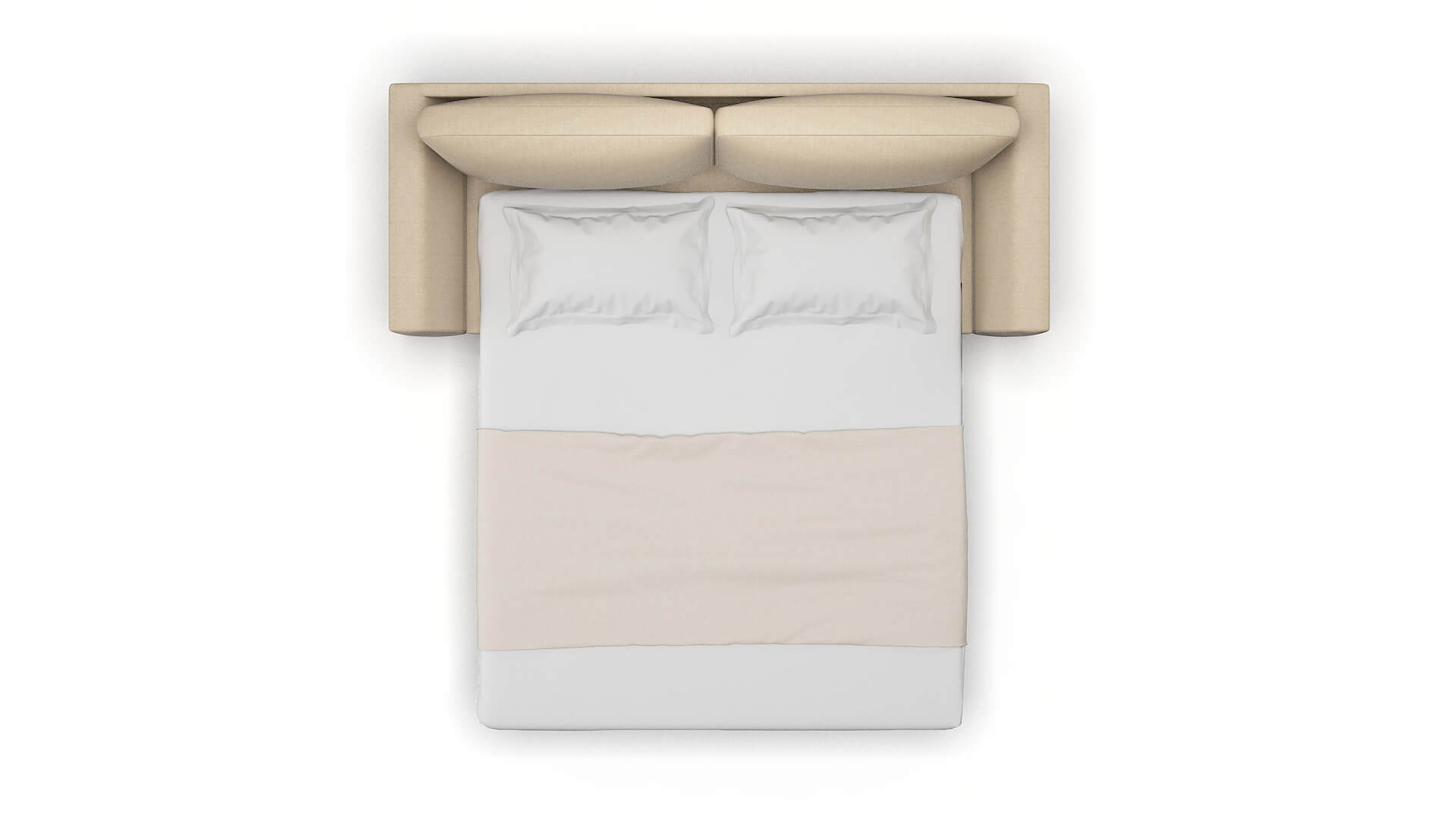 Royal Cosmo Fawn Sofa Sleeper Espresso legs 3