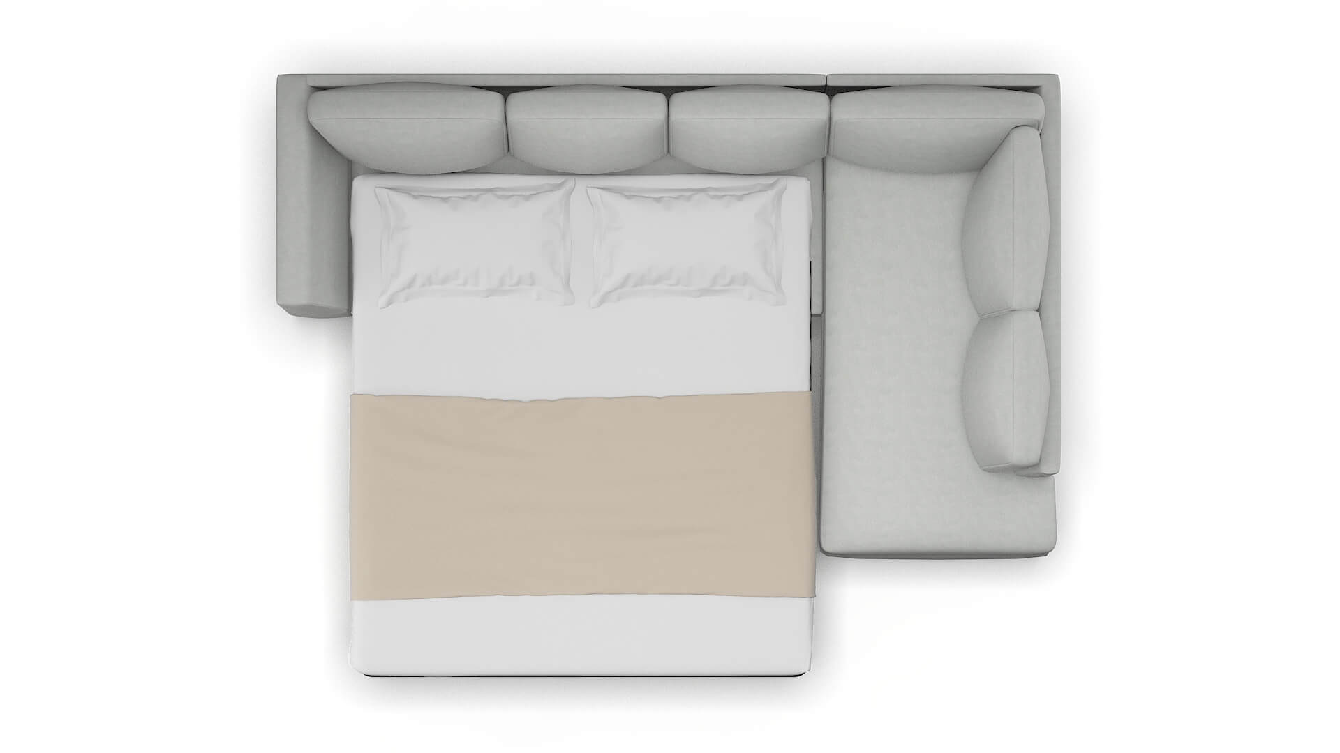 Royal Dawson Platinum Panel Sleeper Espresso legs 3