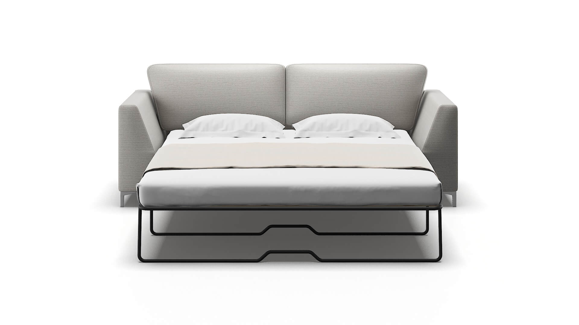 Royal Derby Grey Sofa Sleeper Espresso legs 1