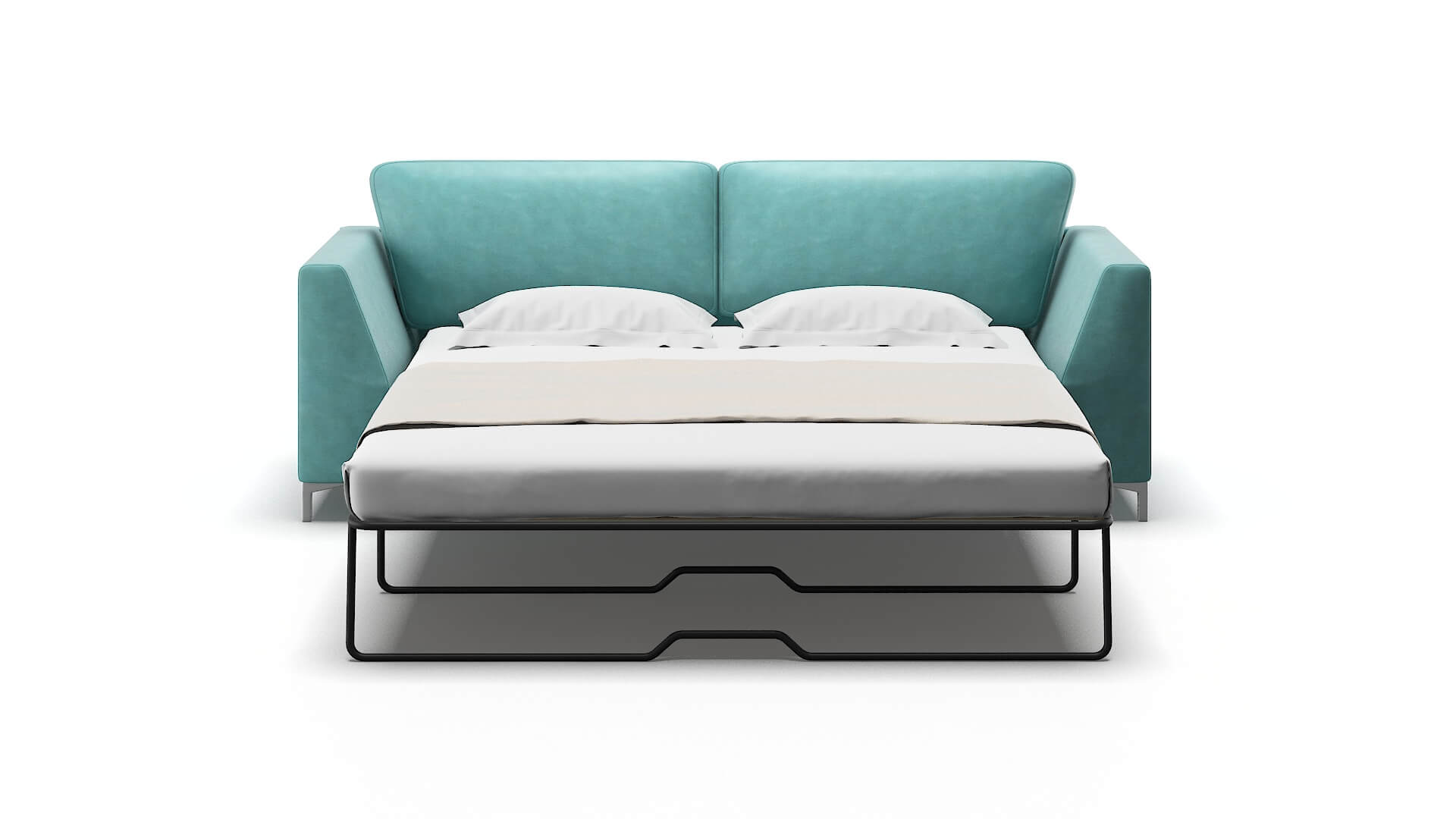 Royal Dream_d French_blue Sofa Sleeper Espresso legs 1