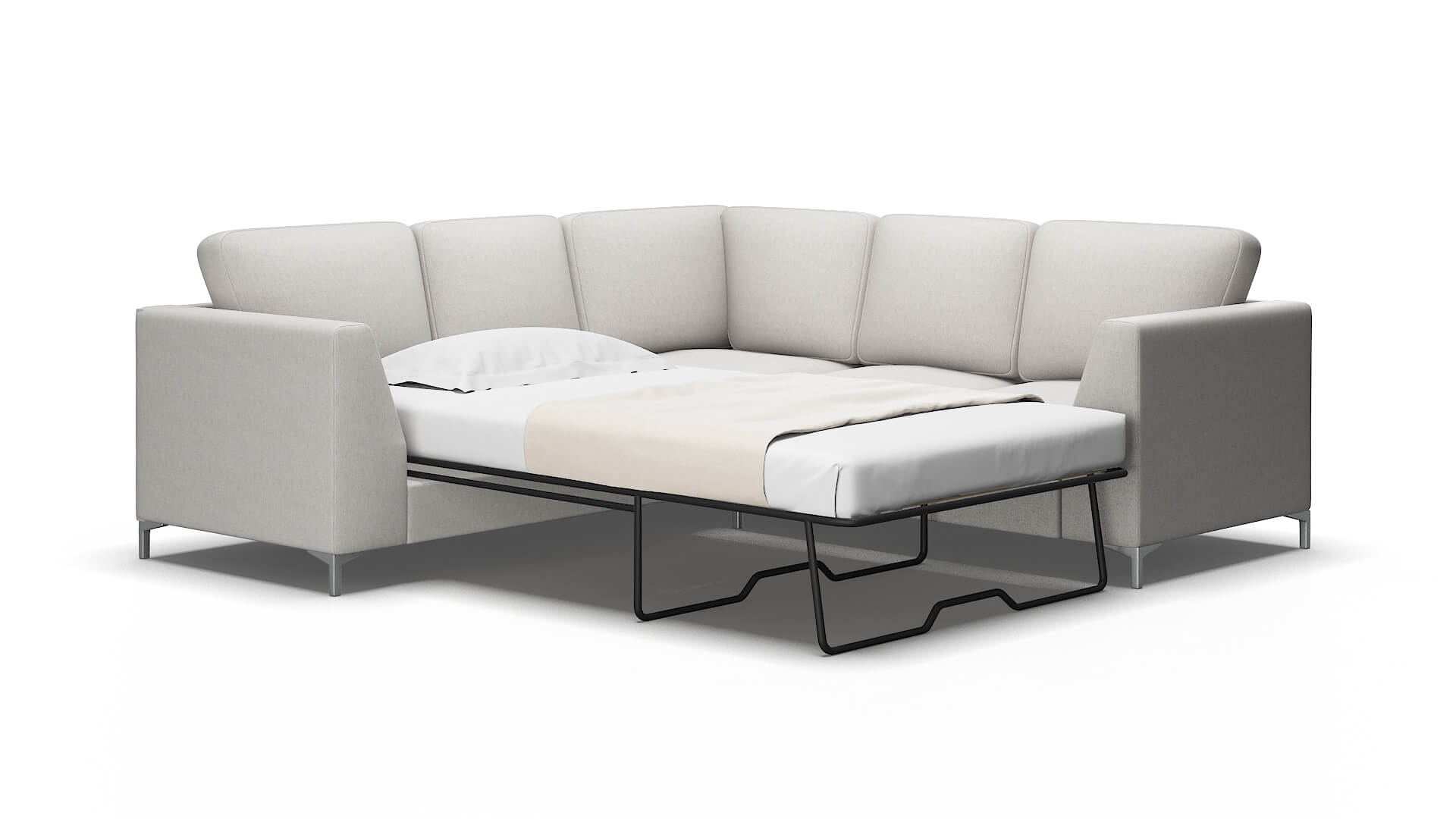 Royal Dream_d Sterling Sectional Sleeper Espresso legs 2