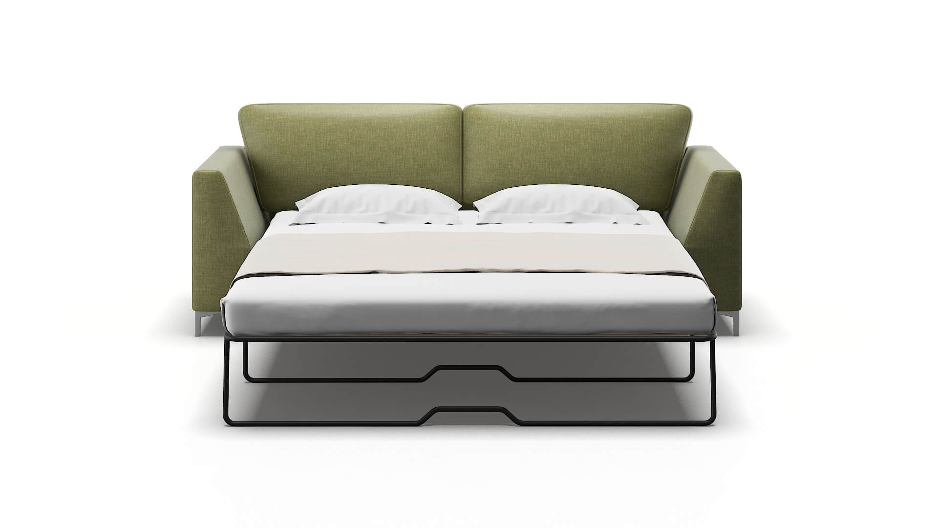 Royal Durham Lime Sofa Sleeper Espresso legs 1