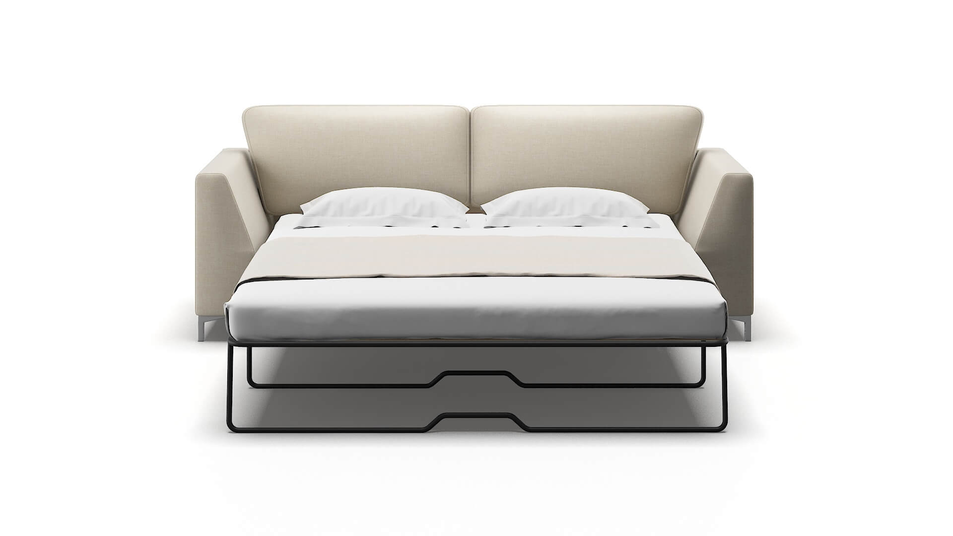 Royal Keylargo Almond Sofa Sleeper Espresso legs 1