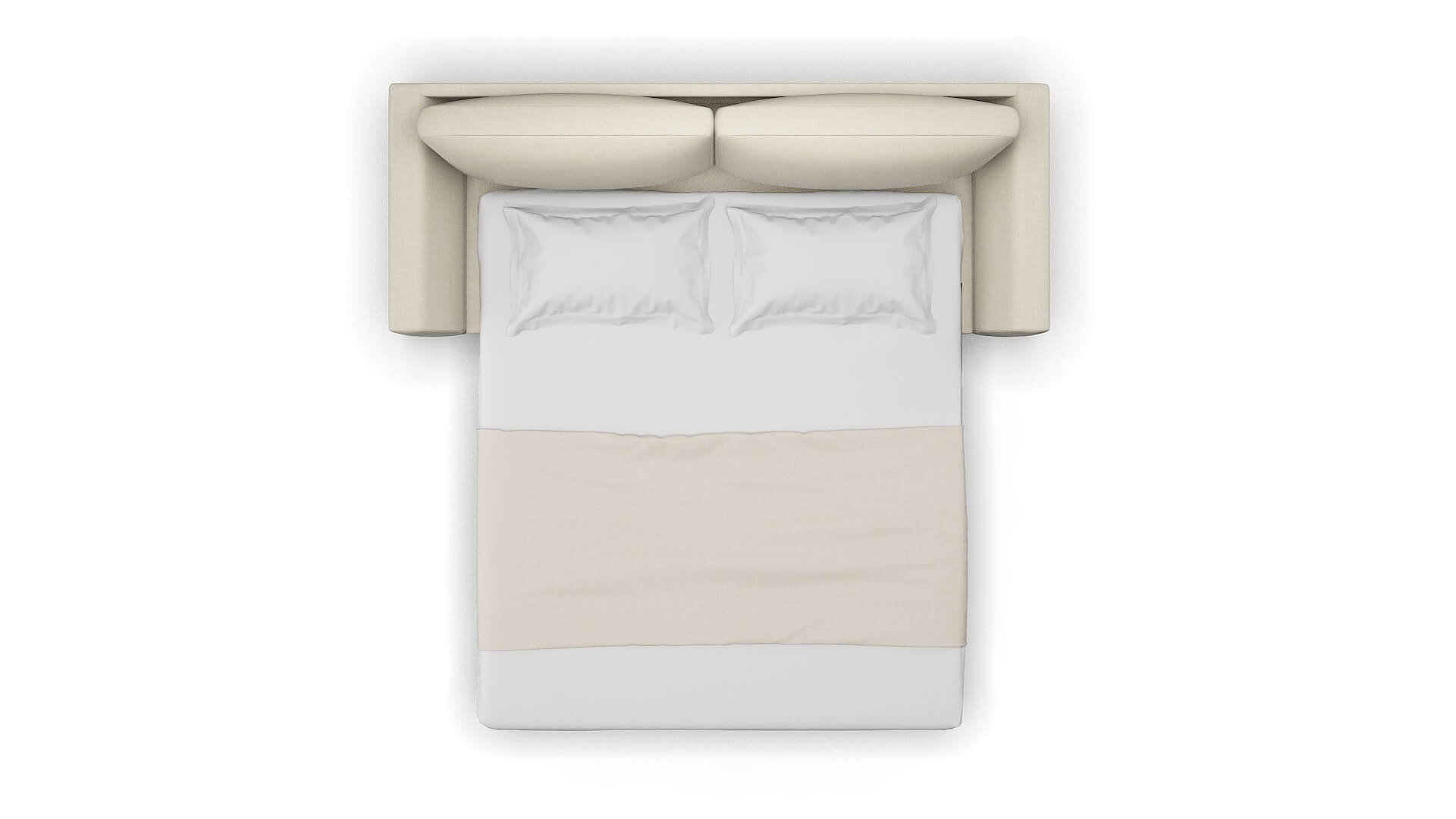 Royal Keylargo Almond Sofa Sleeper Espresso legs 3