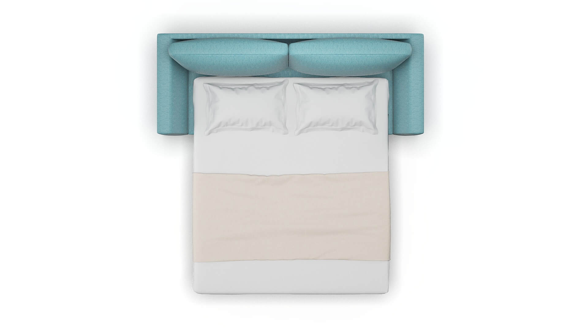 Royal Lana Peacock Sofa Sleeper Espresso legs 3