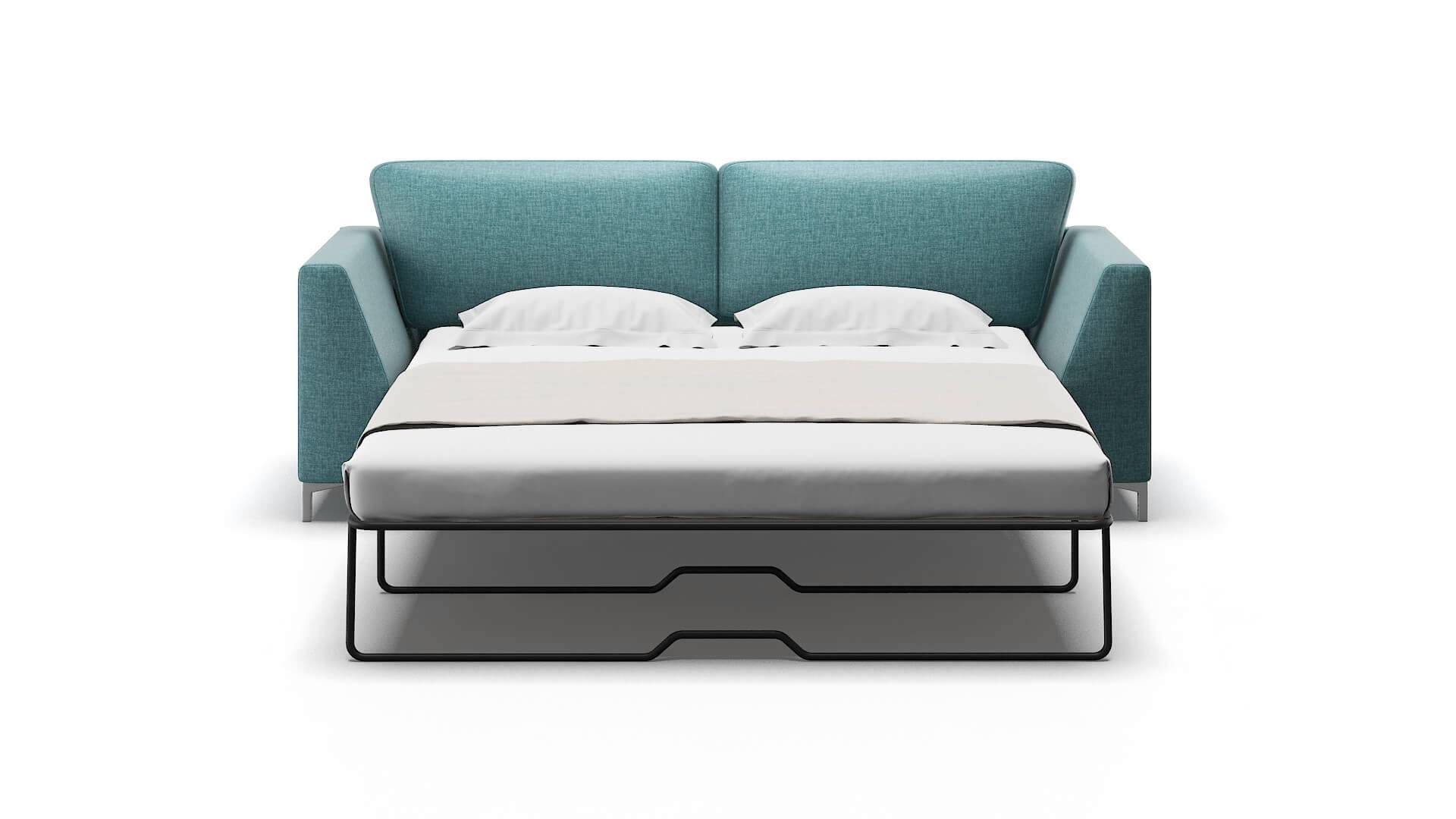 Royal Leslie Peacock Sofa Sleeper Espresso legs 1