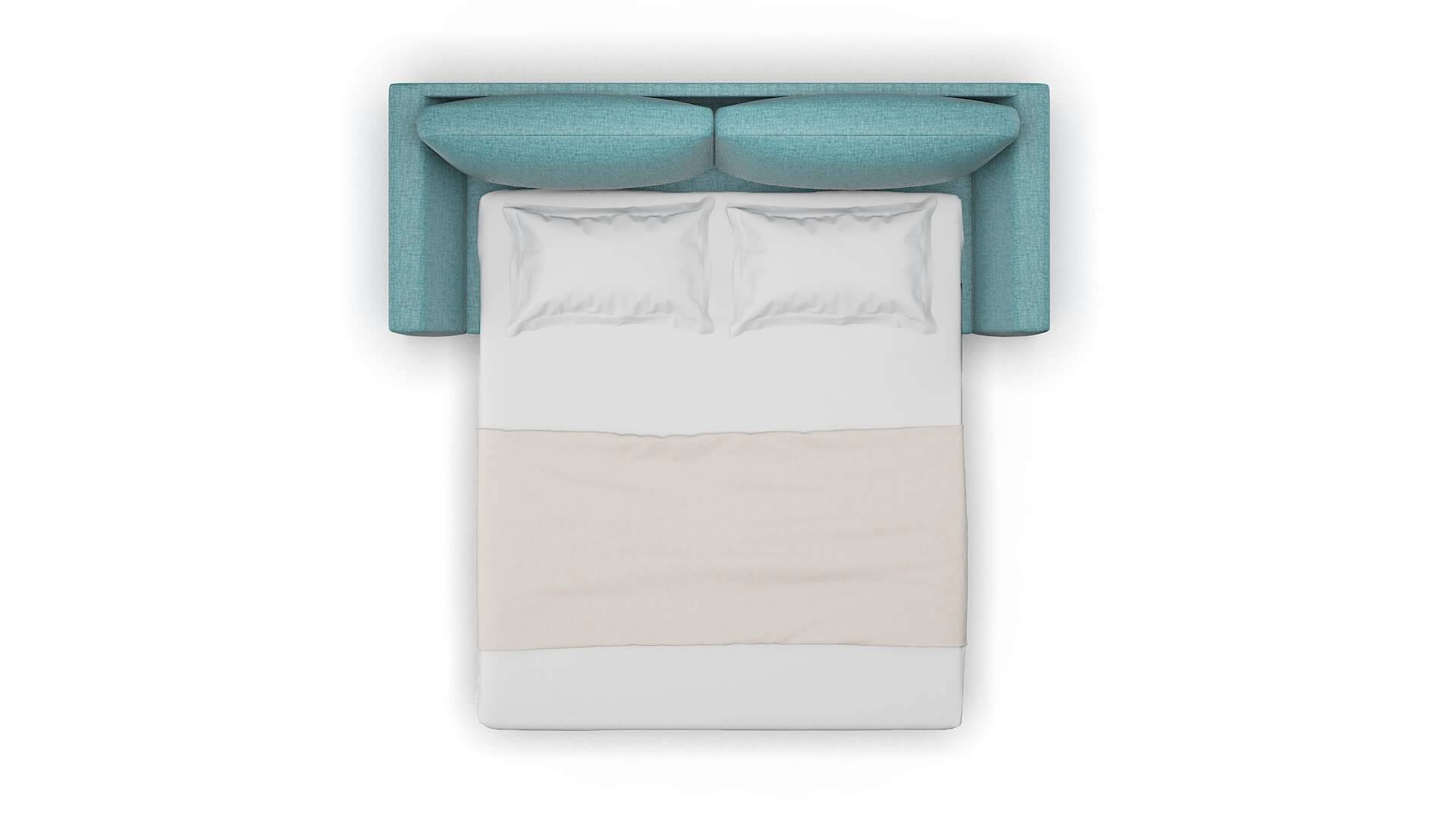 Royal Leslie Peacock Sofa Sleeper Espresso legs 3