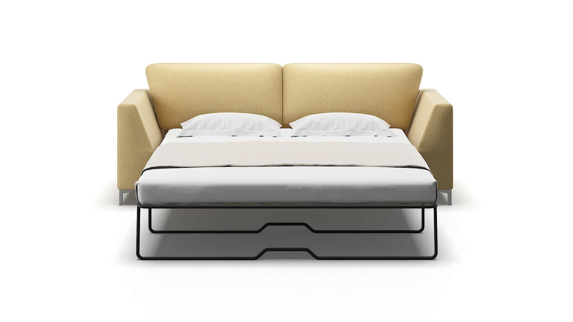 Royal Malibu Maize Sofa Sleeper Espresso legs 1