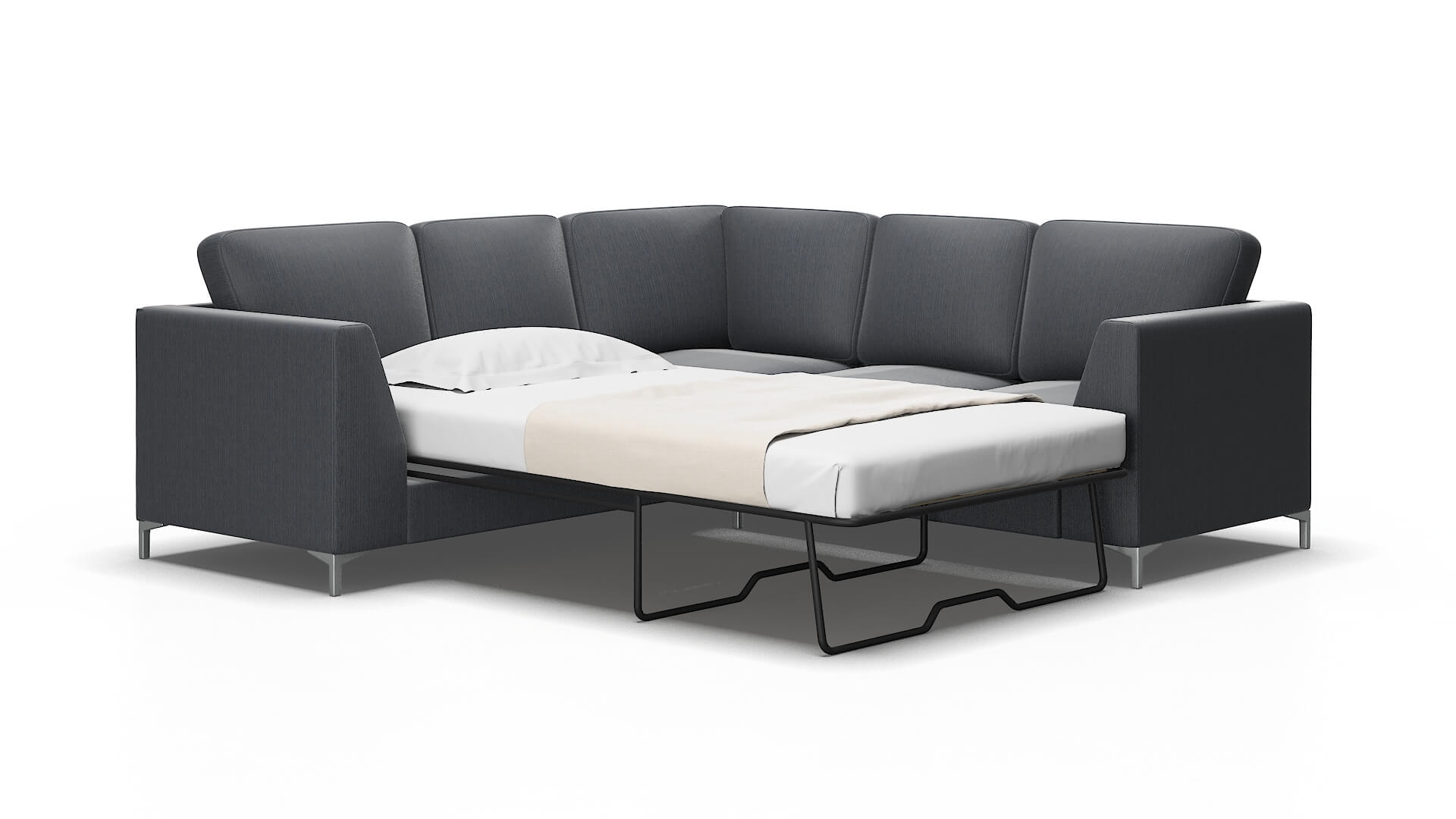Royal Malibu Sea Sectional Sleeper Espresso legs 2