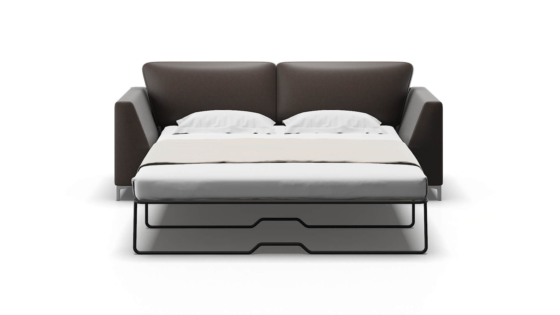 Royal Naples Graphite Sofa Sleeper Espresso legs 1