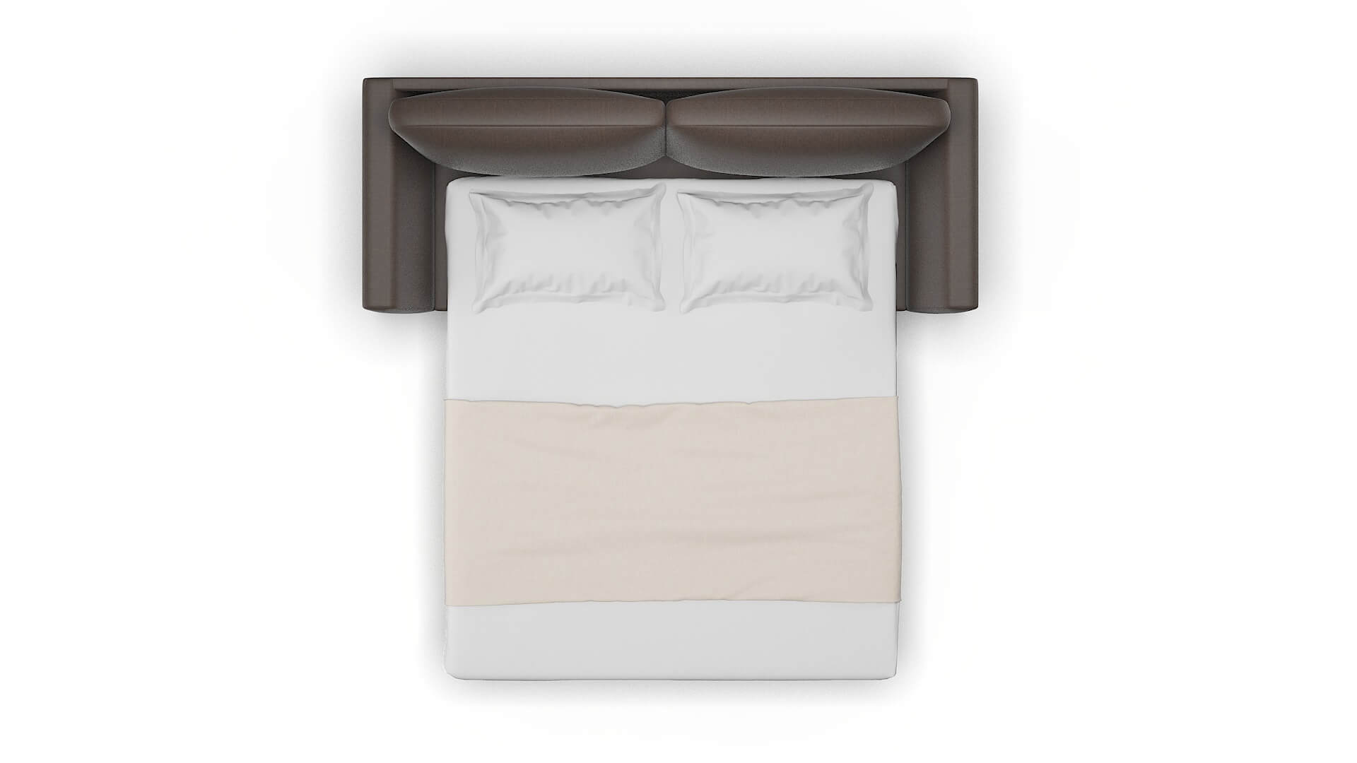 Royal Naples Graphite Sofa Sleeper Espresso legs 3