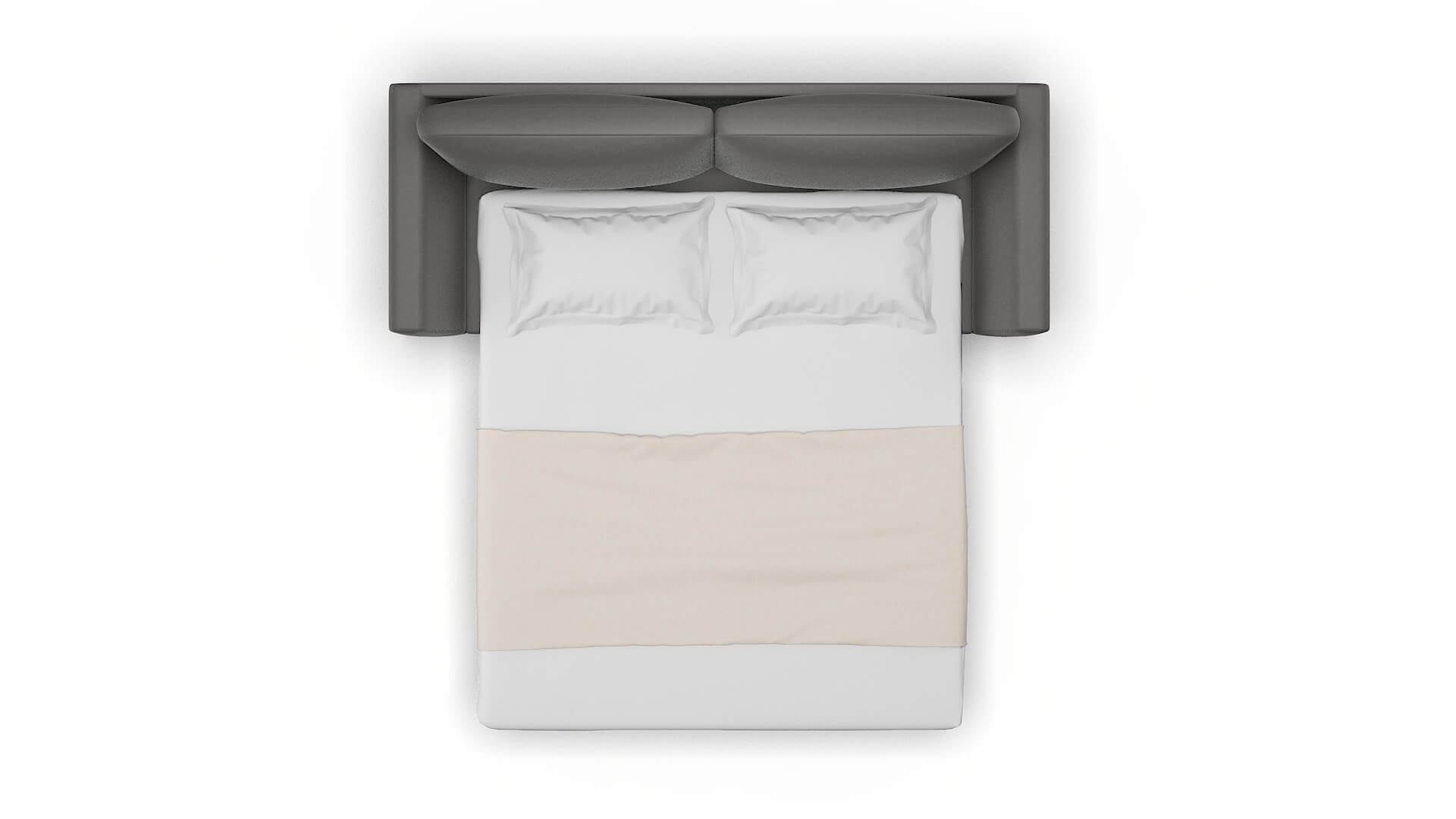 Royal Oakley Charcoal Sofa Sleeper Espresso legs 3