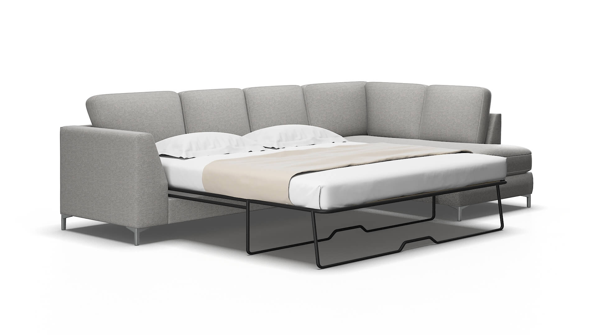 Royal Phoenix Smoke Panel Sleeper Espresso legs 2