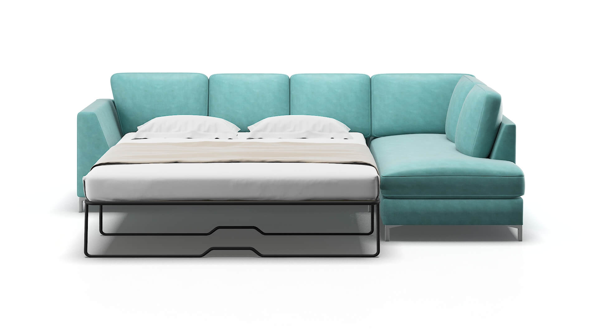 Royal Portland Mercury Panel Sleeper Espresso legs 1