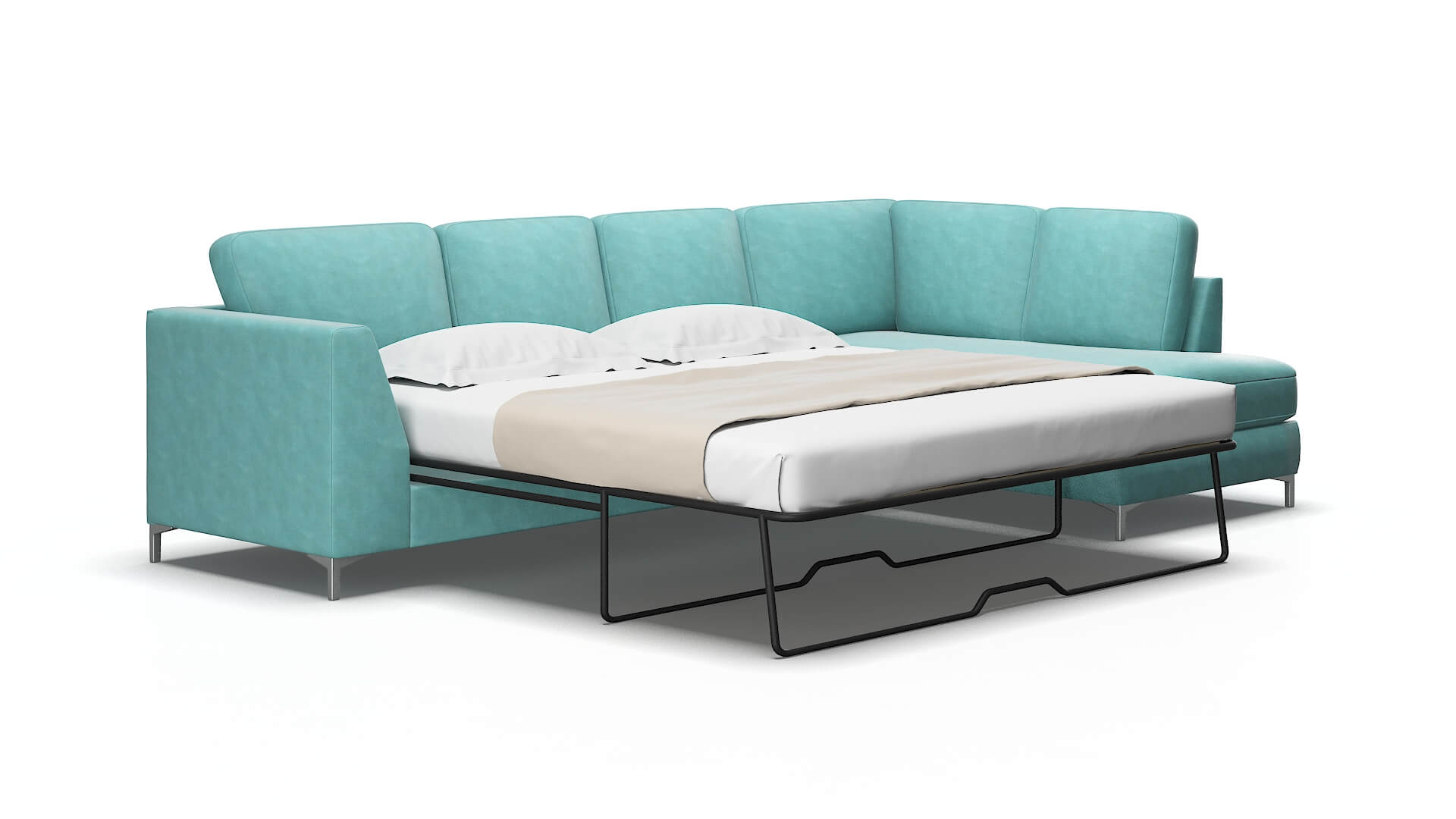 Royal Portland Mercury Panel Sleeper Espresso legs 2