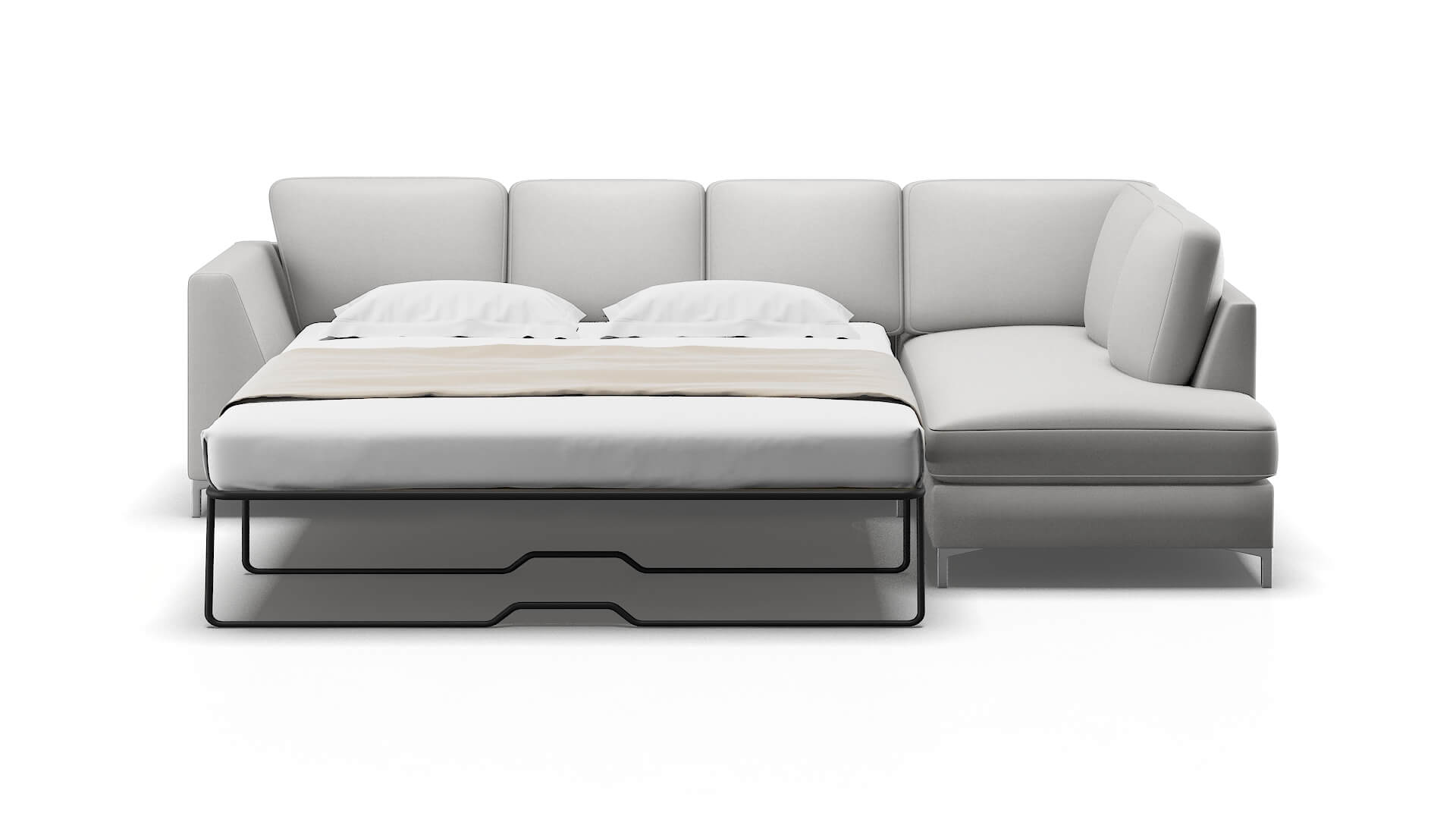 Royal Prisma Steam Panel Sleeper Espresso legs 1