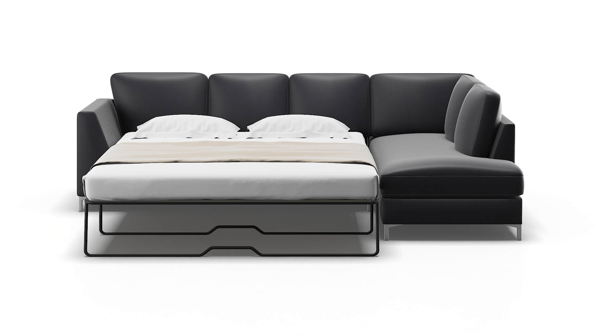 Royal Redondo Navy Panel Sleeper Espresso legs 1