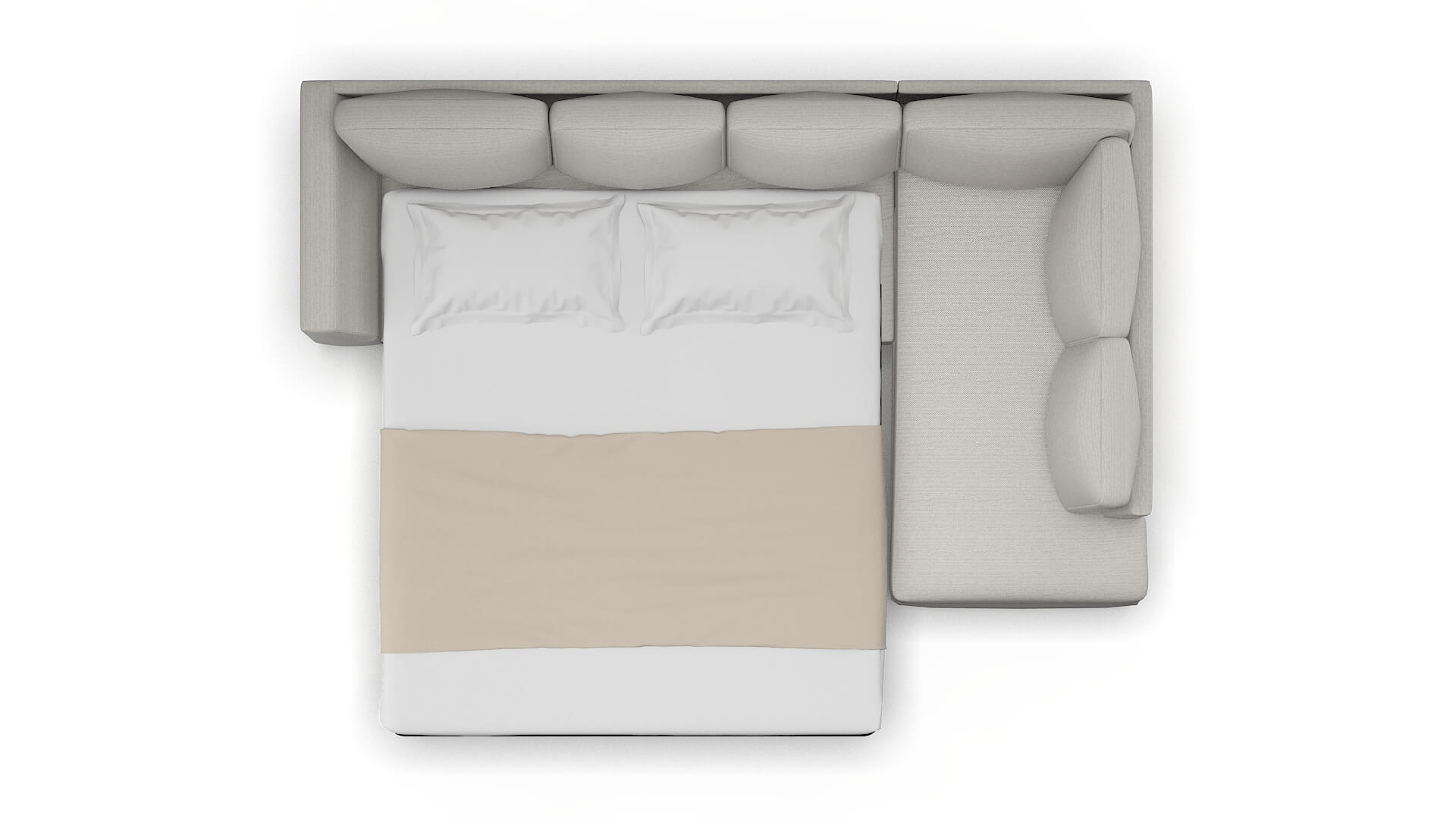 Royal Redondo Stone Panel Sleeper Espresso legs 3