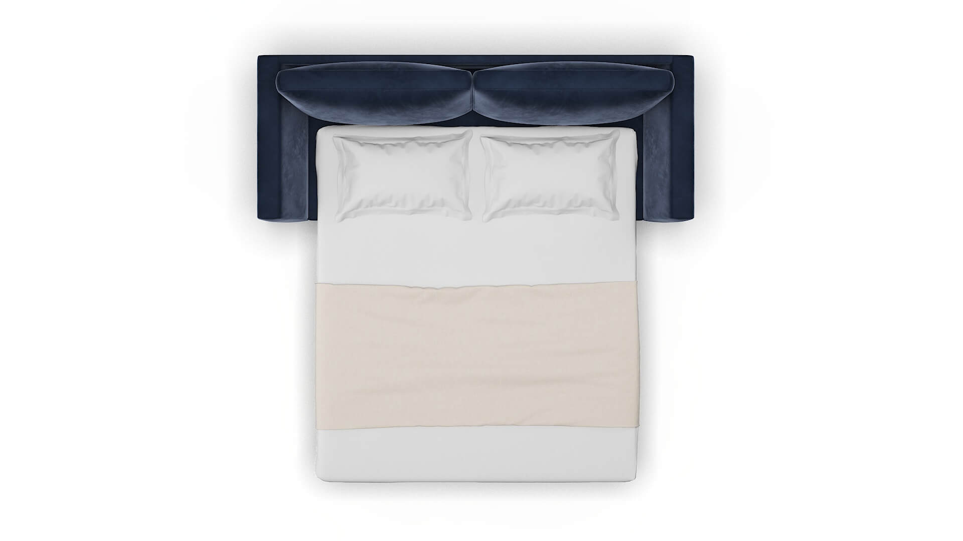 Royal Royale Cobalt Sofa Sleeper Espresso legs 3