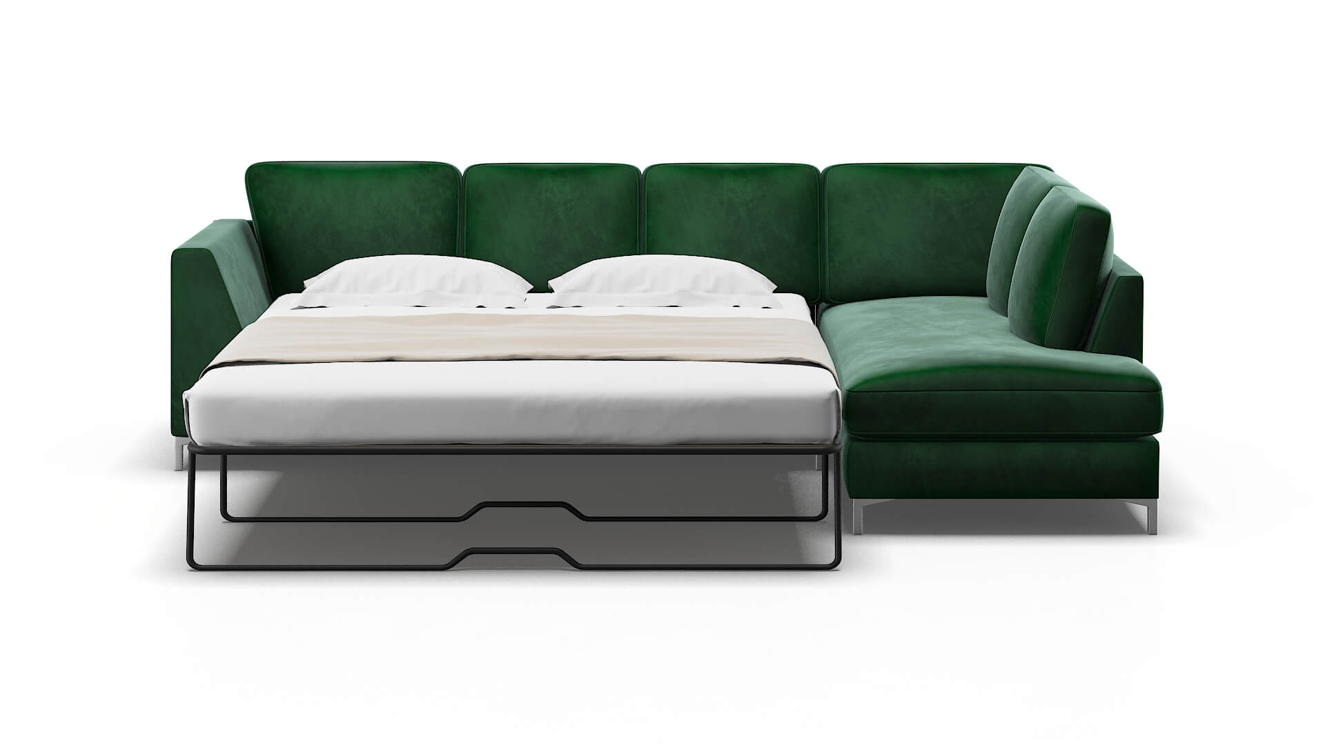 Royal Royale Evergreen Panel Sleeper Espresso legs 1