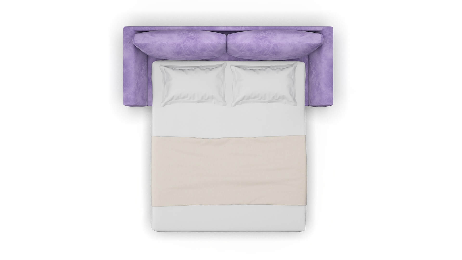 Royal Royale Lavender Sofa Sleeper Espresso legs 3