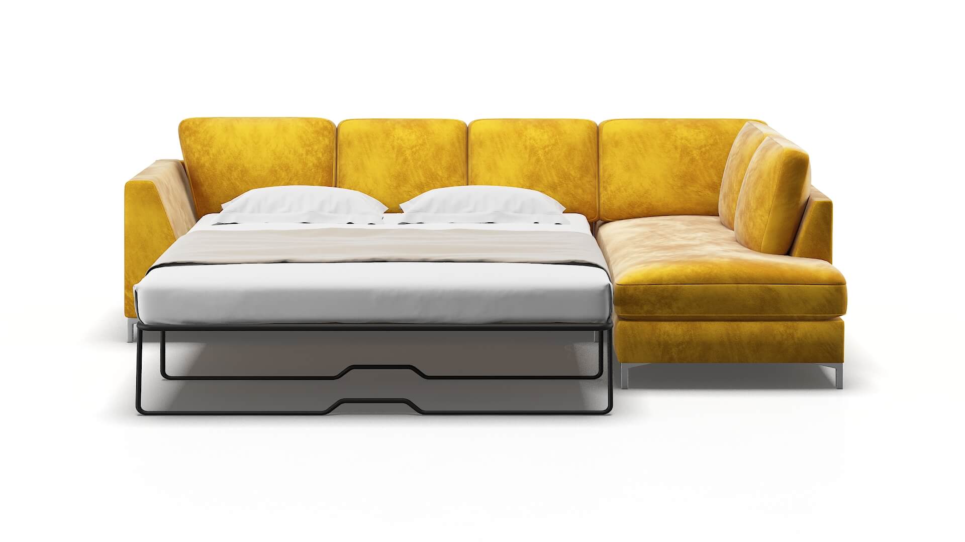 Royal Royale Marigold Panel Sleeper Espresso legs 1