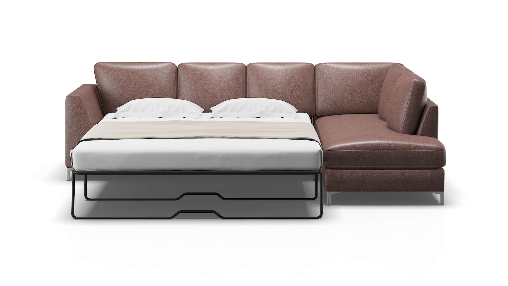 Royal Royale Mocha Panel Sleeper Espresso legs 1