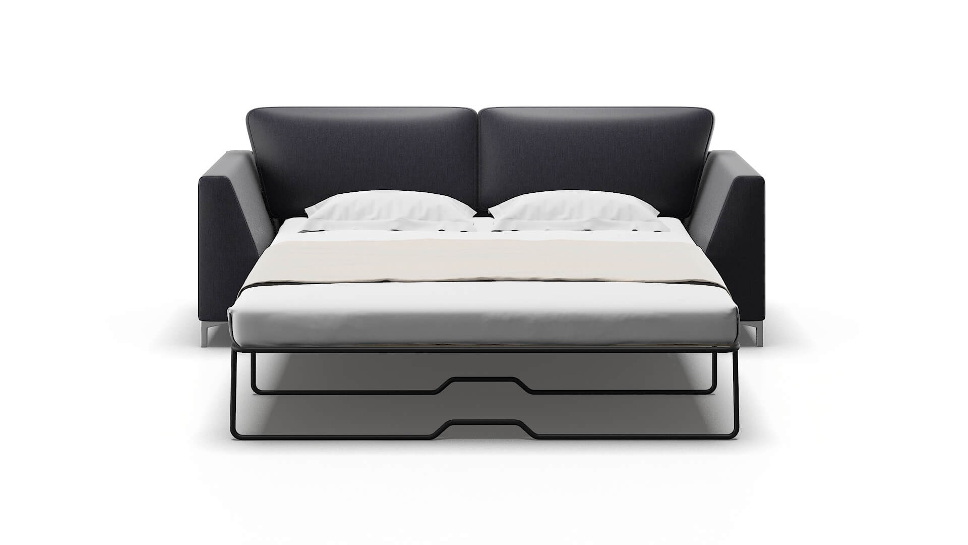 Royal Sasha Navy Sofa Sleeper Espresso legs 1