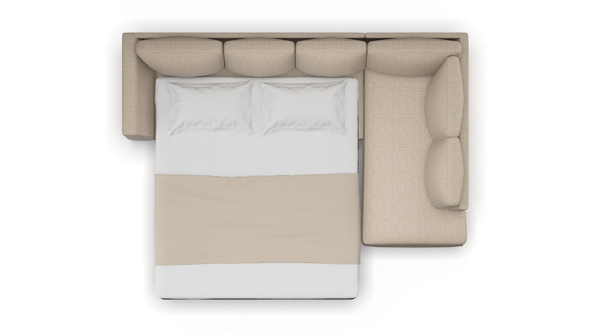 Royal Sosoftness 74 Panel Sleeper Espresso legs 3