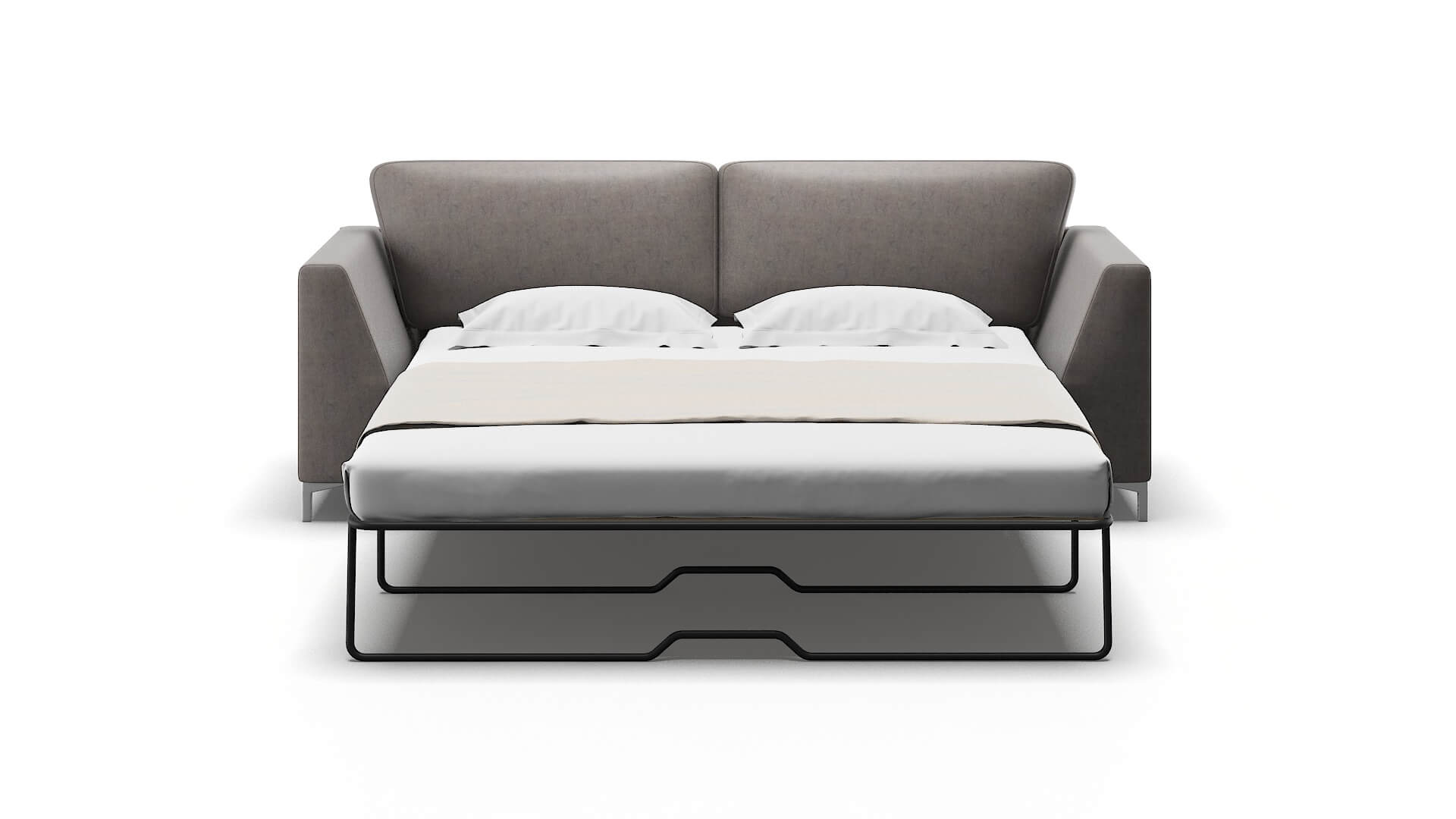 Royal Suave Slate Sofa Sleeper Espresso legs 1