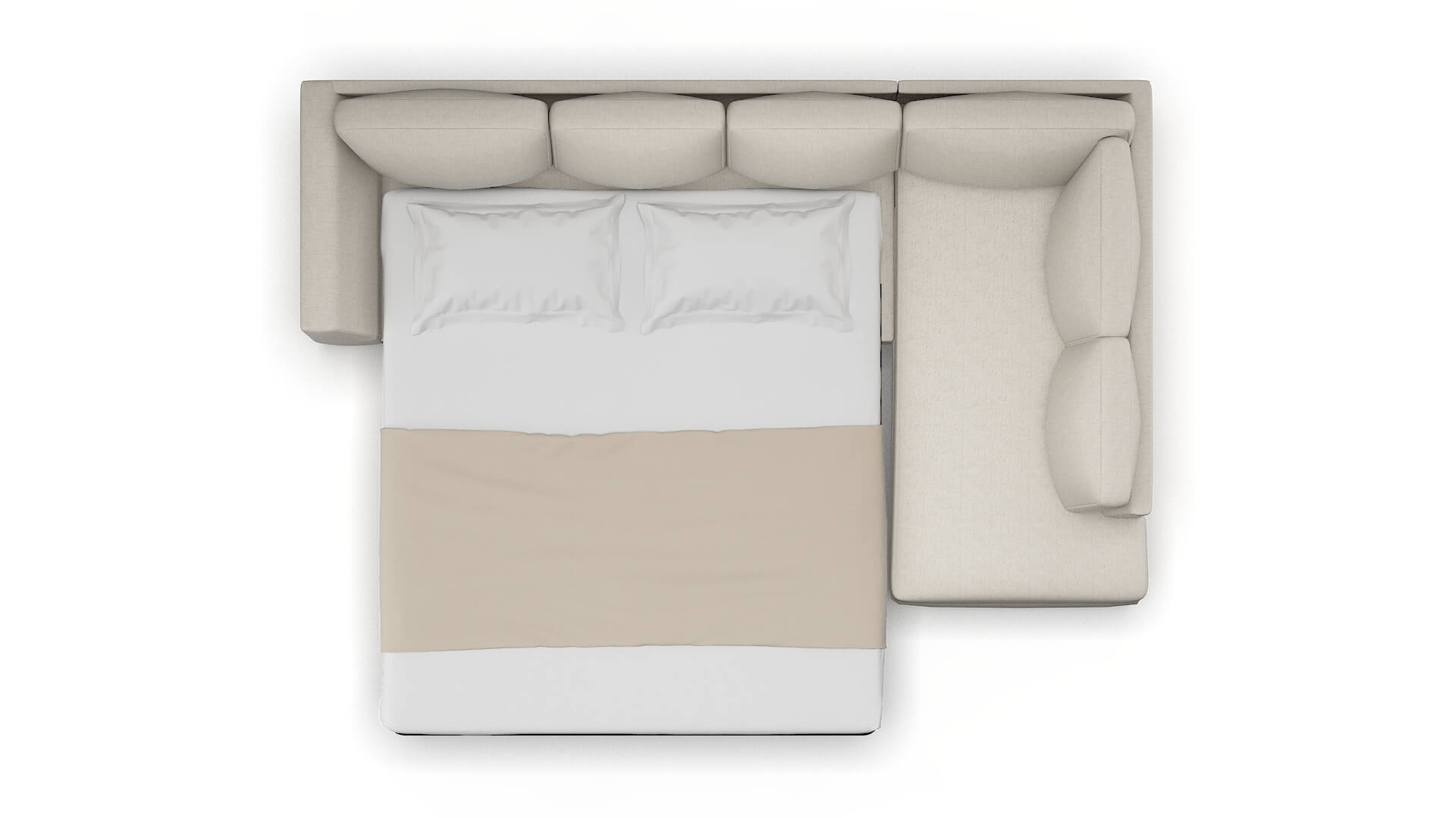 Royal Terrain Natural Panel Sleeper Espresso legs 3