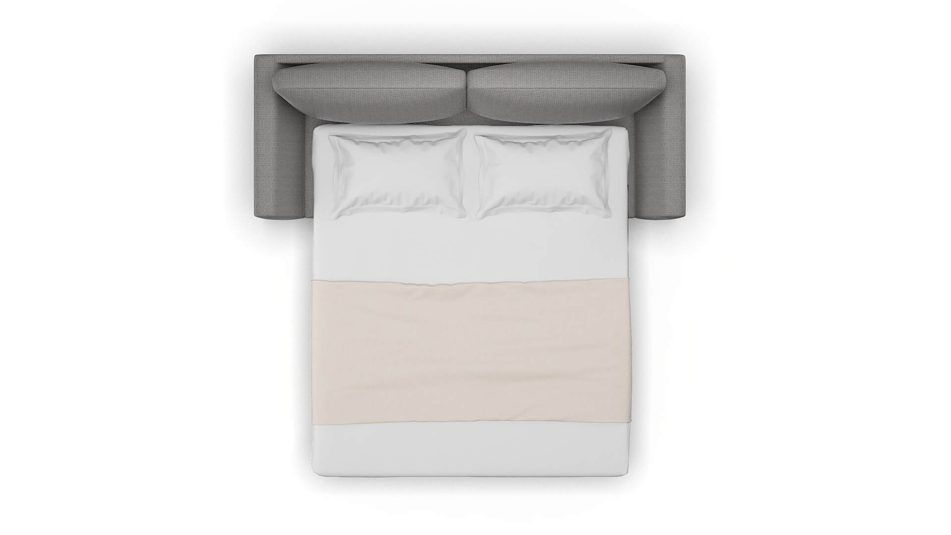 Royal Terrain Oatmeal Sofa Sleeper Espresso legs 3