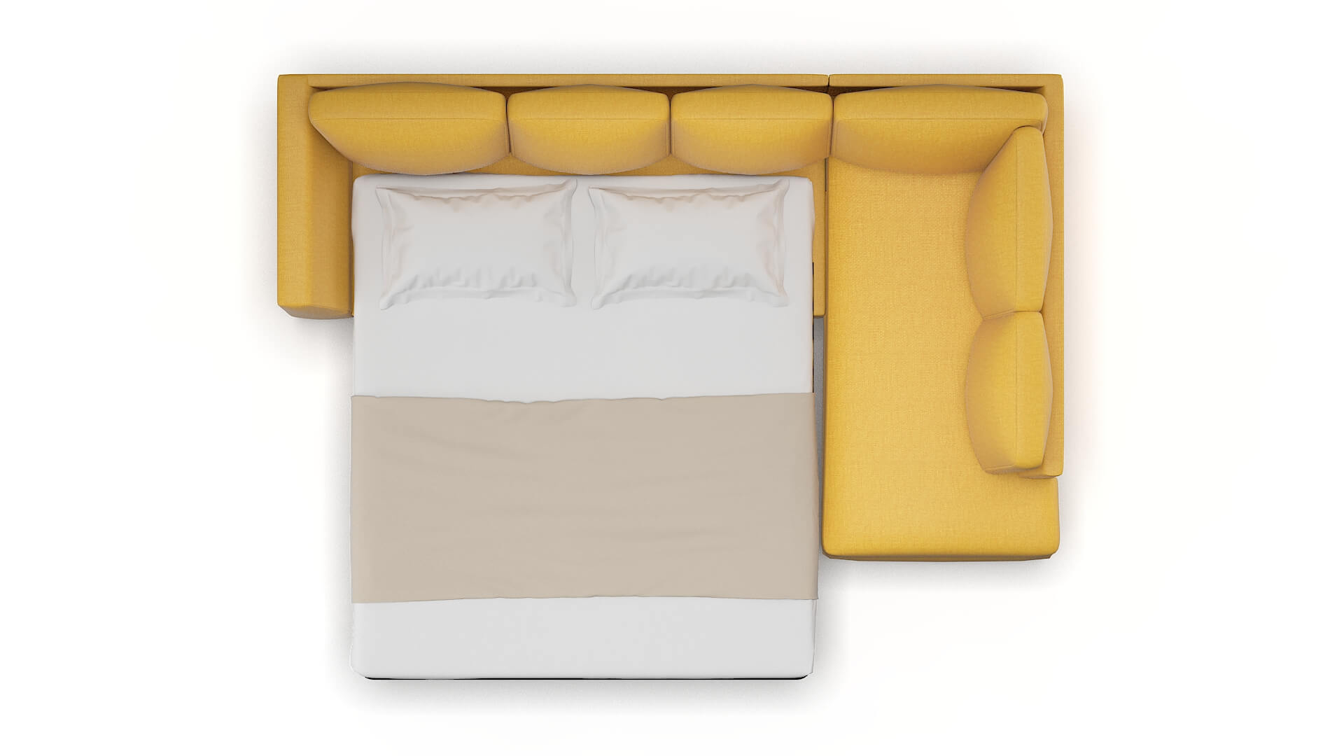 Royal Tess Turmeric Panel Sleeper Espresso legs 3