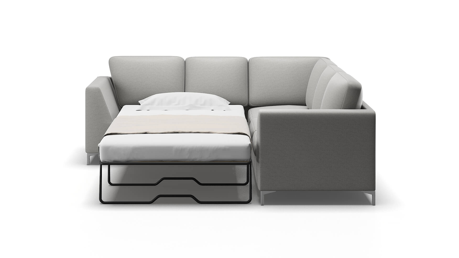 Royal Urban_d Pepper Sectional Sleeper Espresso legs 1