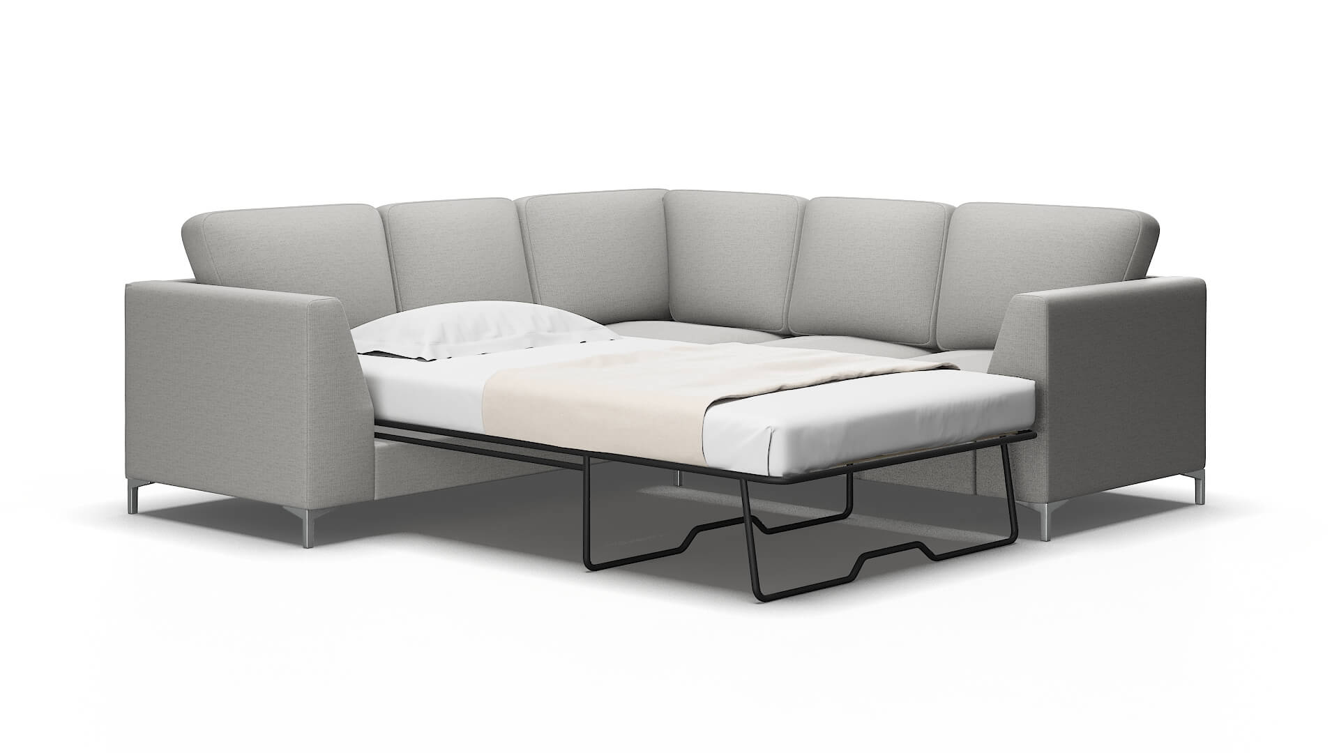 Royal Urban_d Pepper Sectional Sleeper Espresso legs 2
