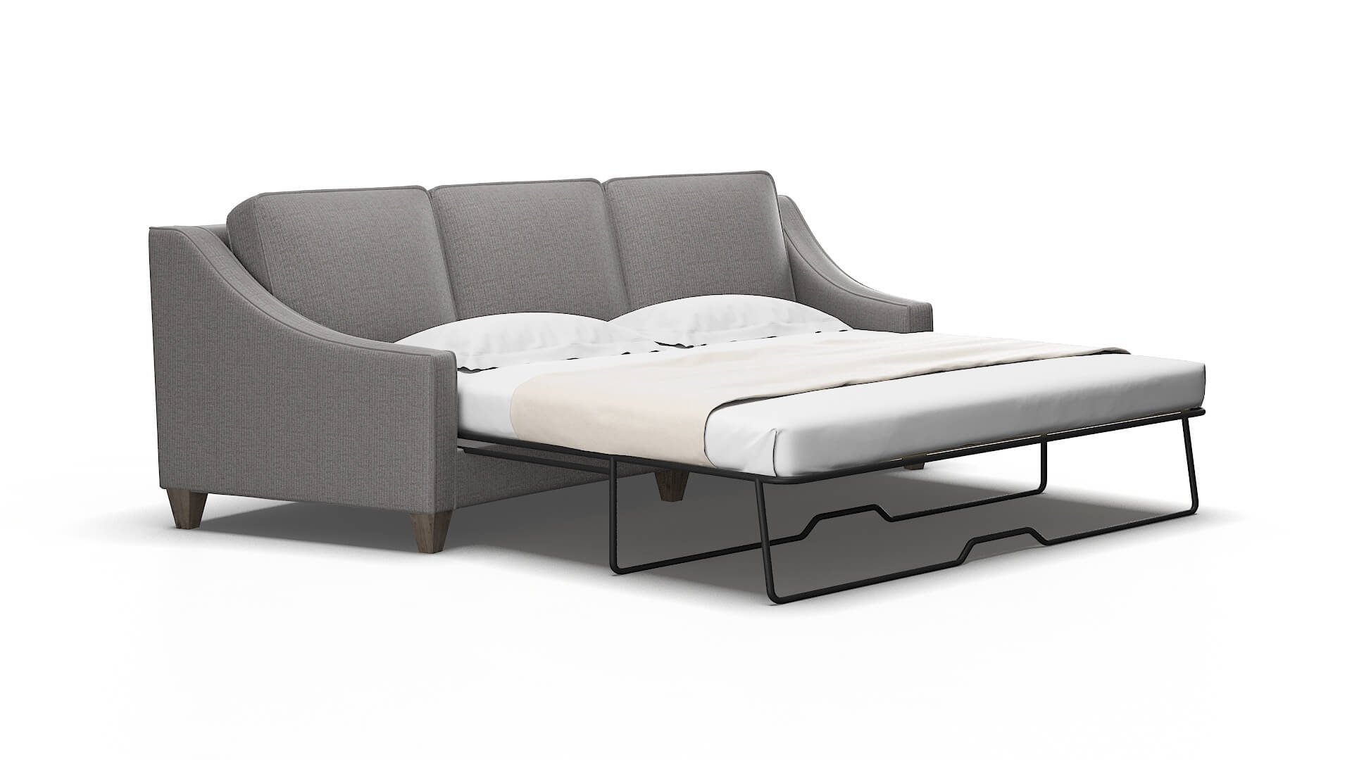 Sanda Avenger zinc Sofa sleeper Espresso Legs  2