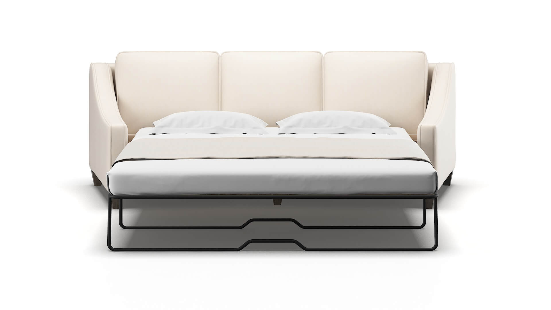 Sanda Bella Buckwheat Sofa Sleeper Espresso legs 1