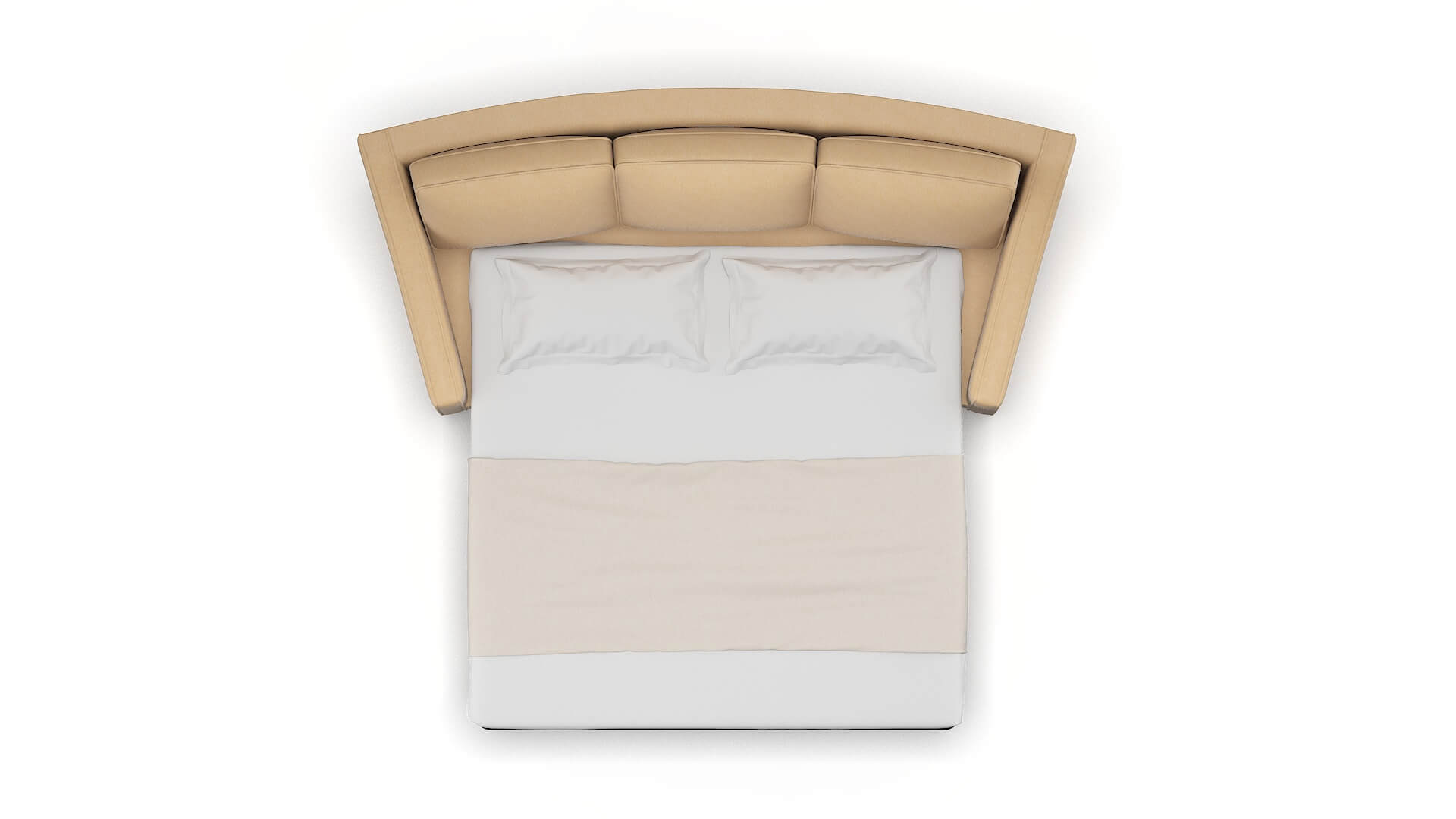 Sanda Bella Coffee Sofa Sleeper Espresso legs 3