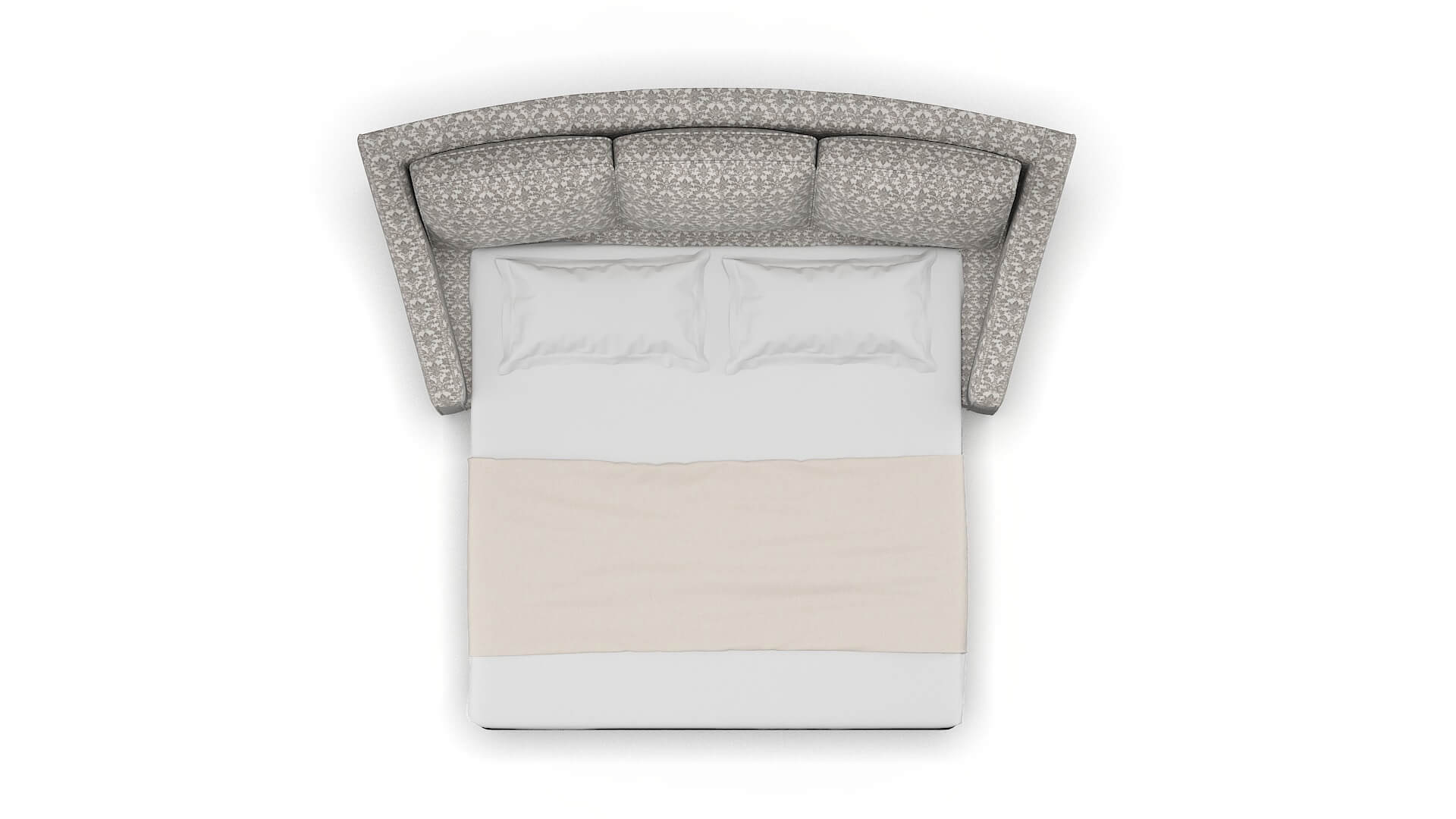 Sanda Bergamo Dove Sofa Sleeper Espresso legs 3