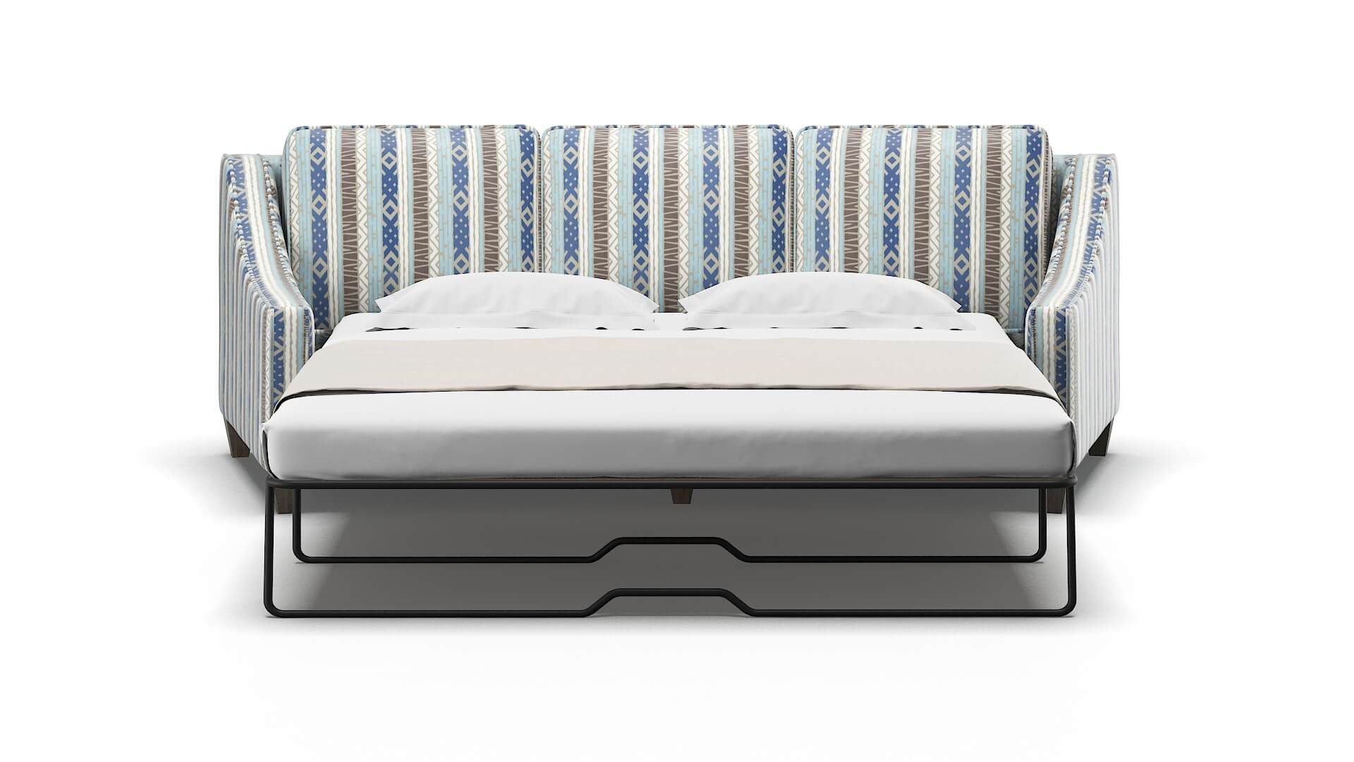 Sanda Bodhi Indigo Sofa Sleeper Espresso legs 1