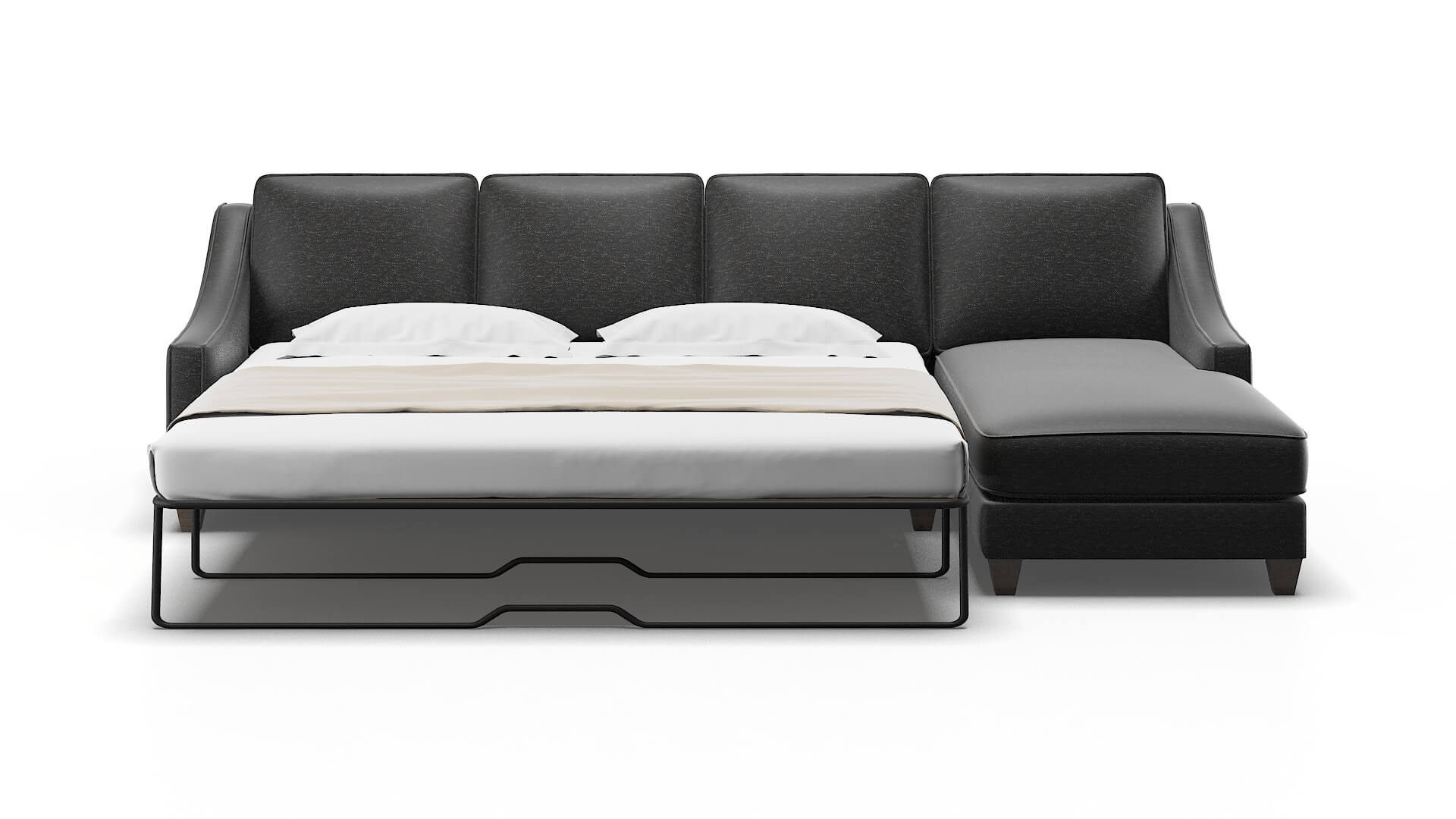 Sanda Chance denim Panel sleeper Espresso Legs  2